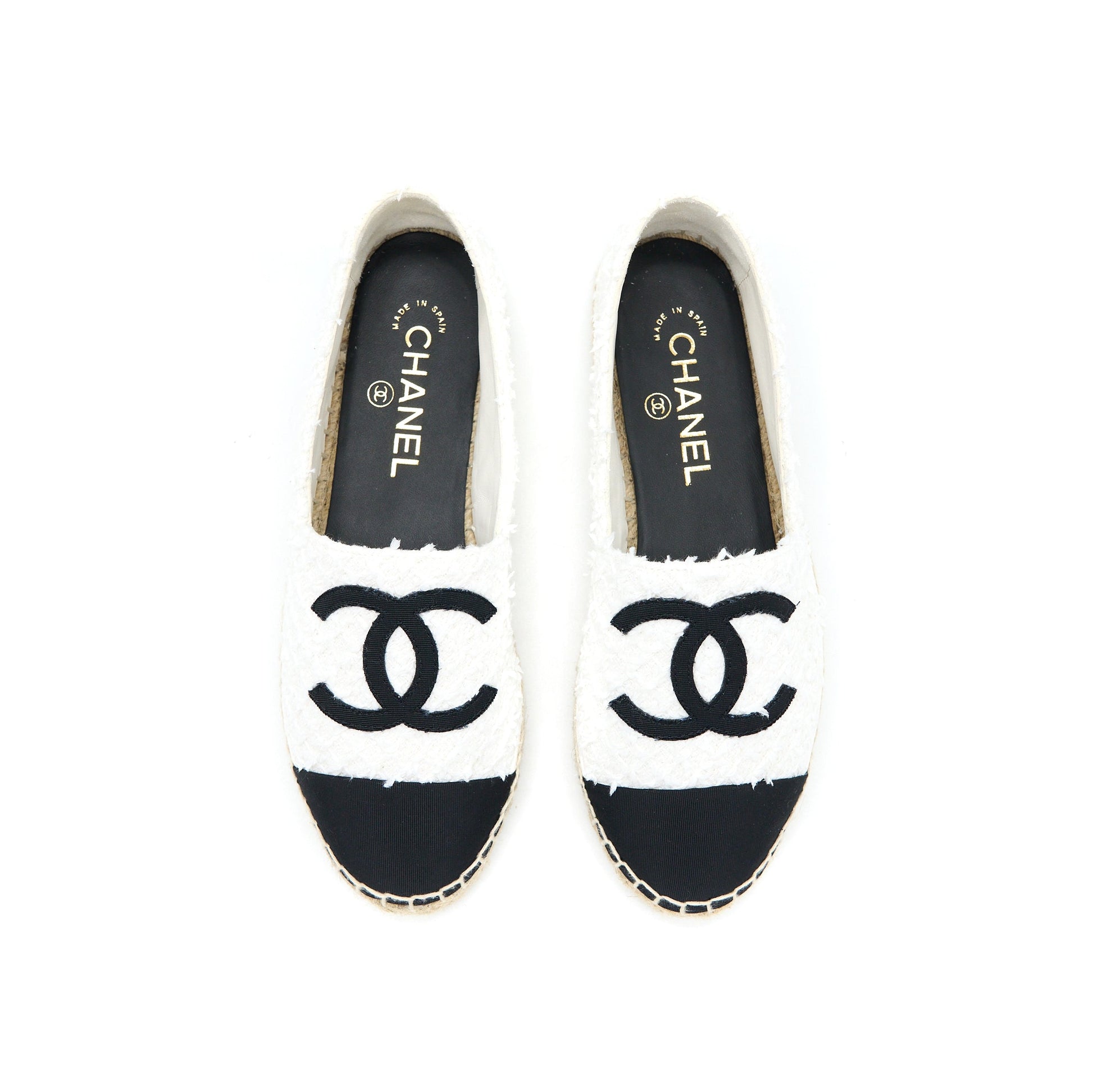 Chanel lack Black White Handbag