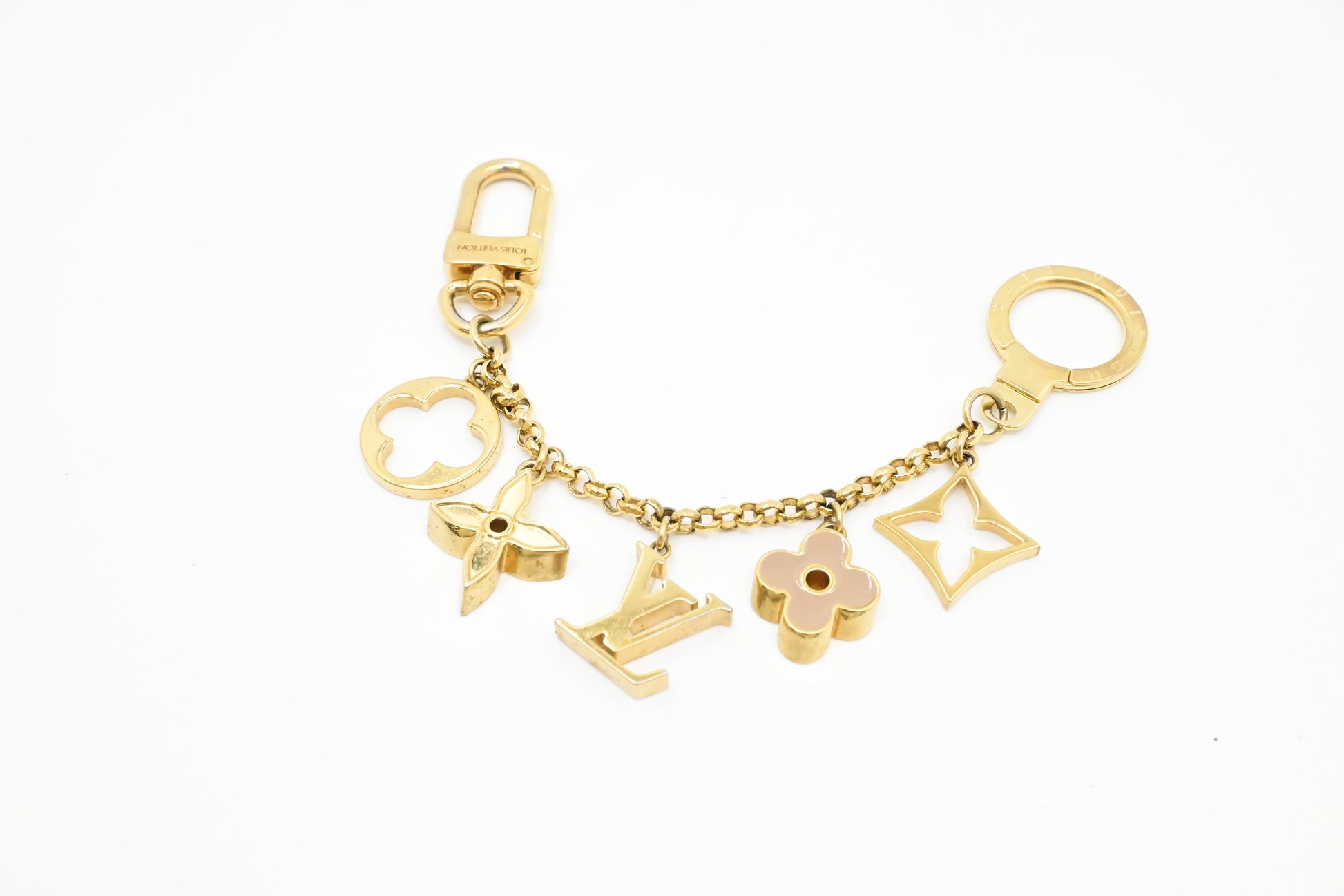 Louis Vuitton Fleur de Charm Monogram Key Chain Charm Chain