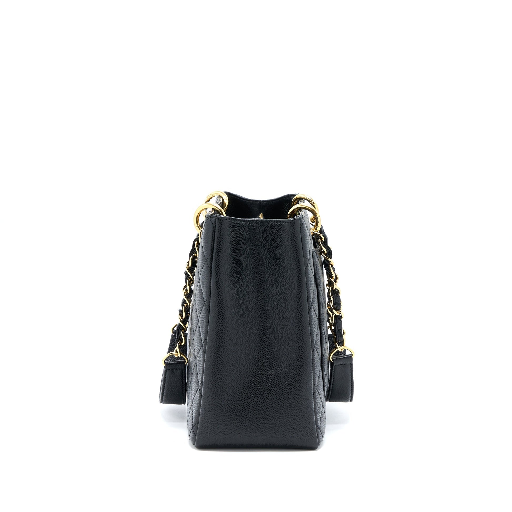 Chanel Grand Shopping Caviar GHW Black Tote Bag Ghw 4