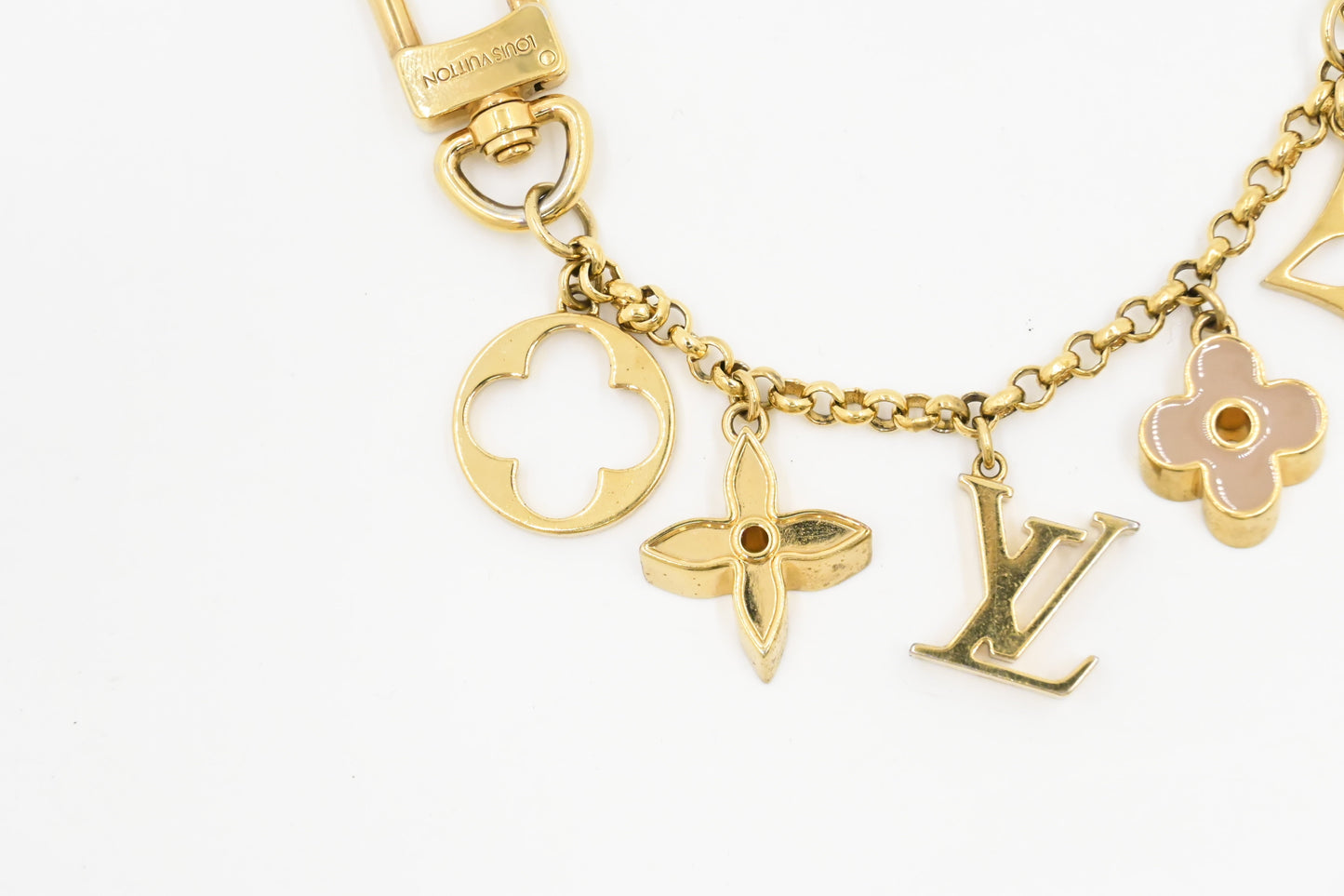 Louis Vuitton Fleur de Charm Monogram Key Chain Charm Chain