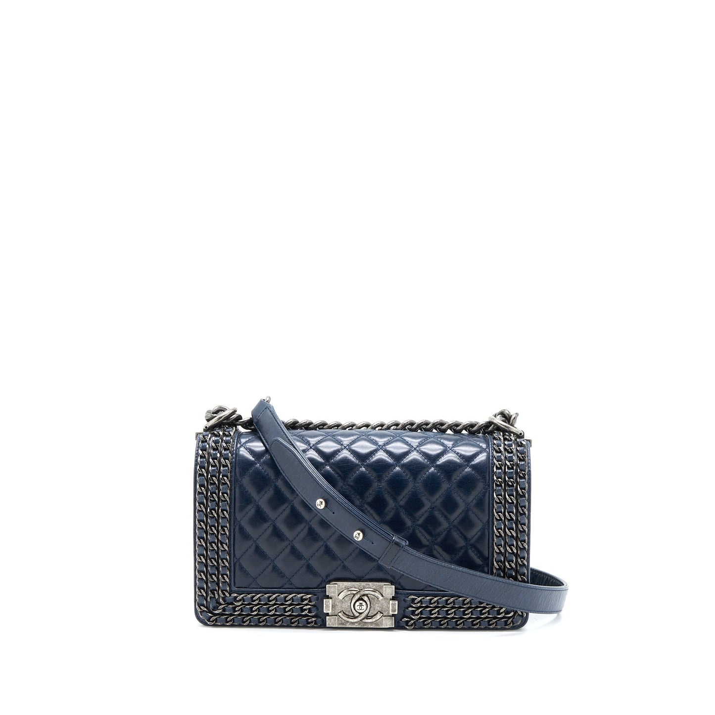 Chanel Boy Limited Edition Edge Aged Calfskin Handbag