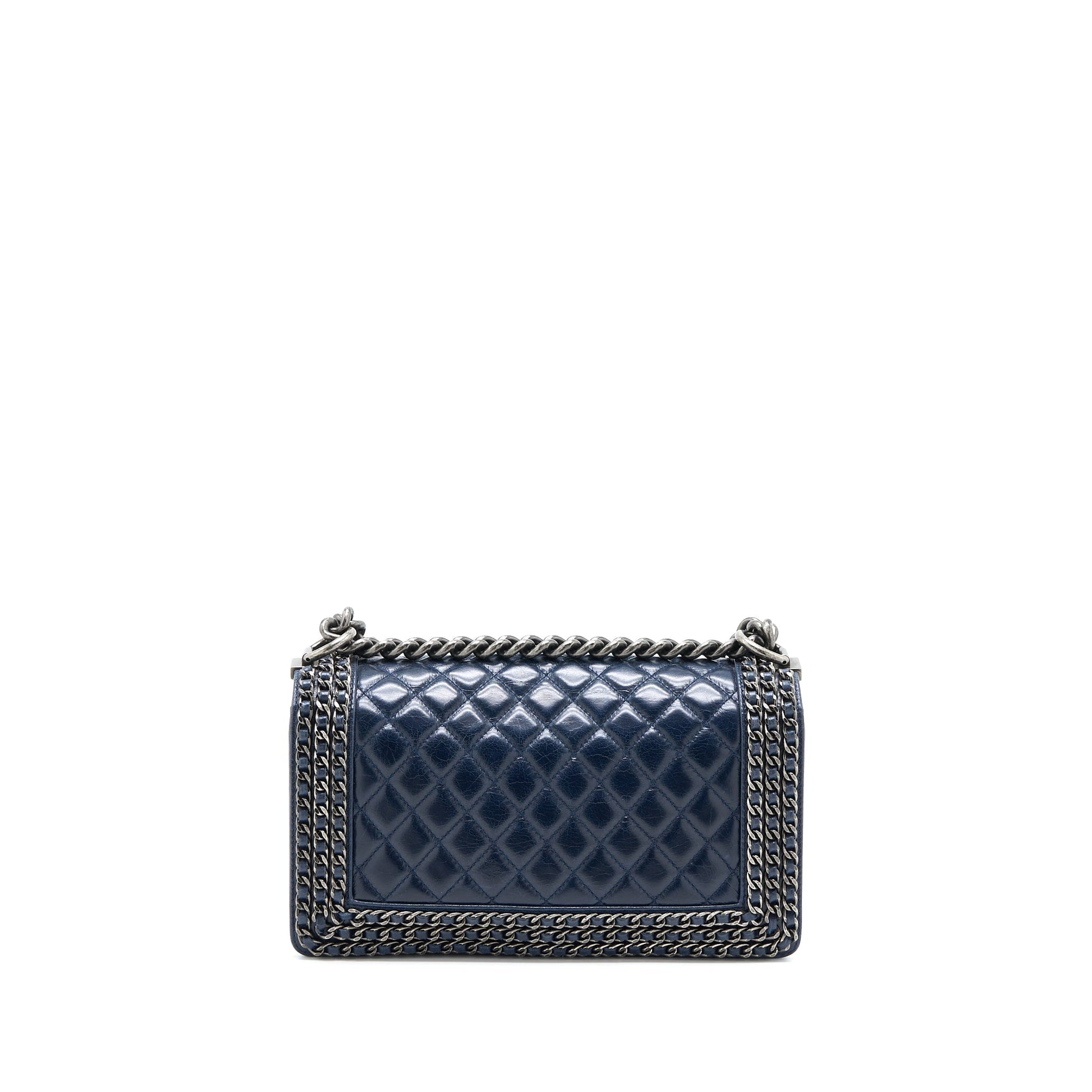 Chanel Boy Limited Edition Edge Aged Calfskin Handbag