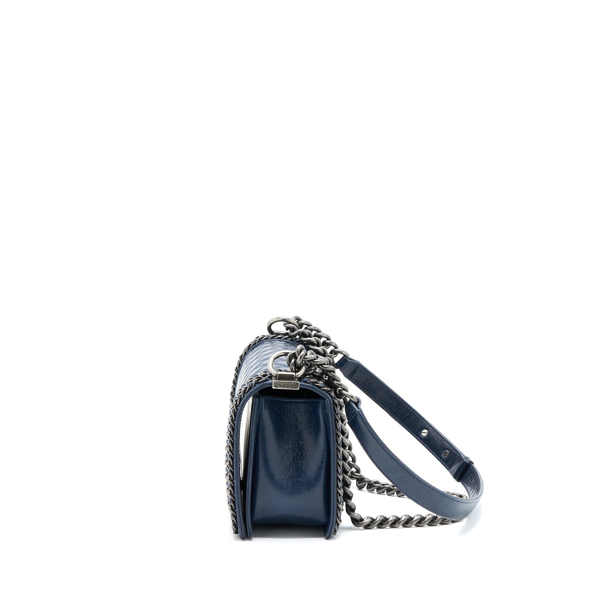 Chanel Boy Limited Edition Edge Aged Calfskin Handbag