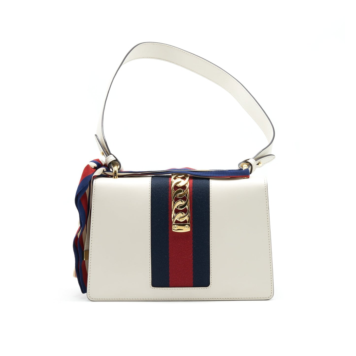 Gucci Sylvie Bag White Small Travel Bag