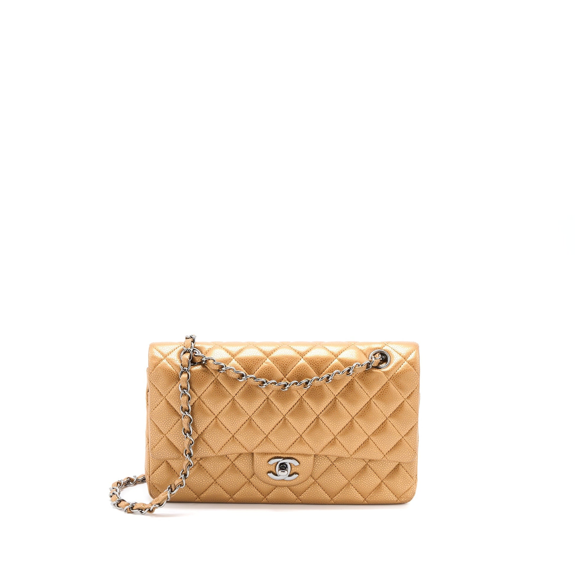 Chanel Classic Double Flap Caviar Shoulder Bag