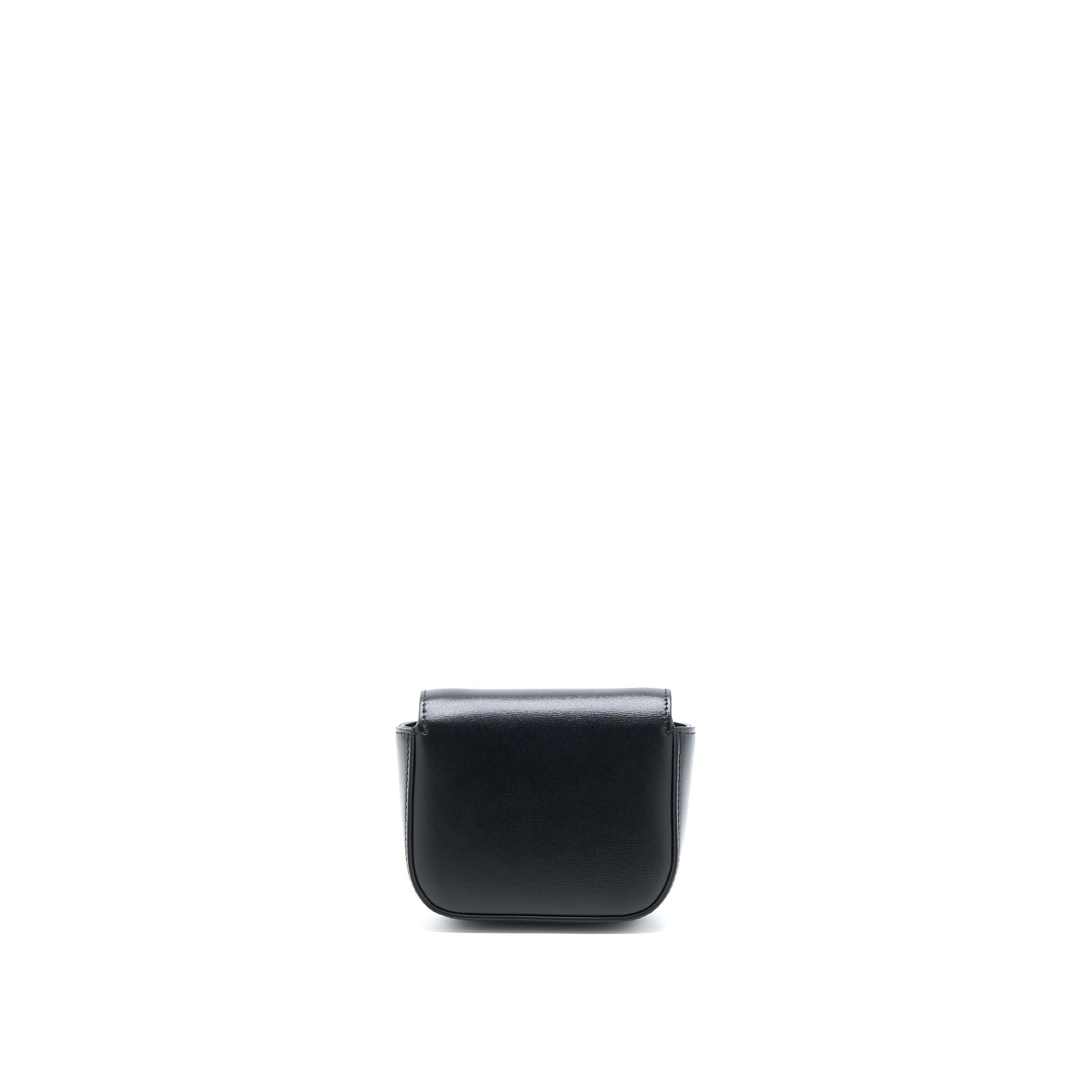 Celine Triomphe In Shiny Calfskin Handbag Black Mini Travel Bag