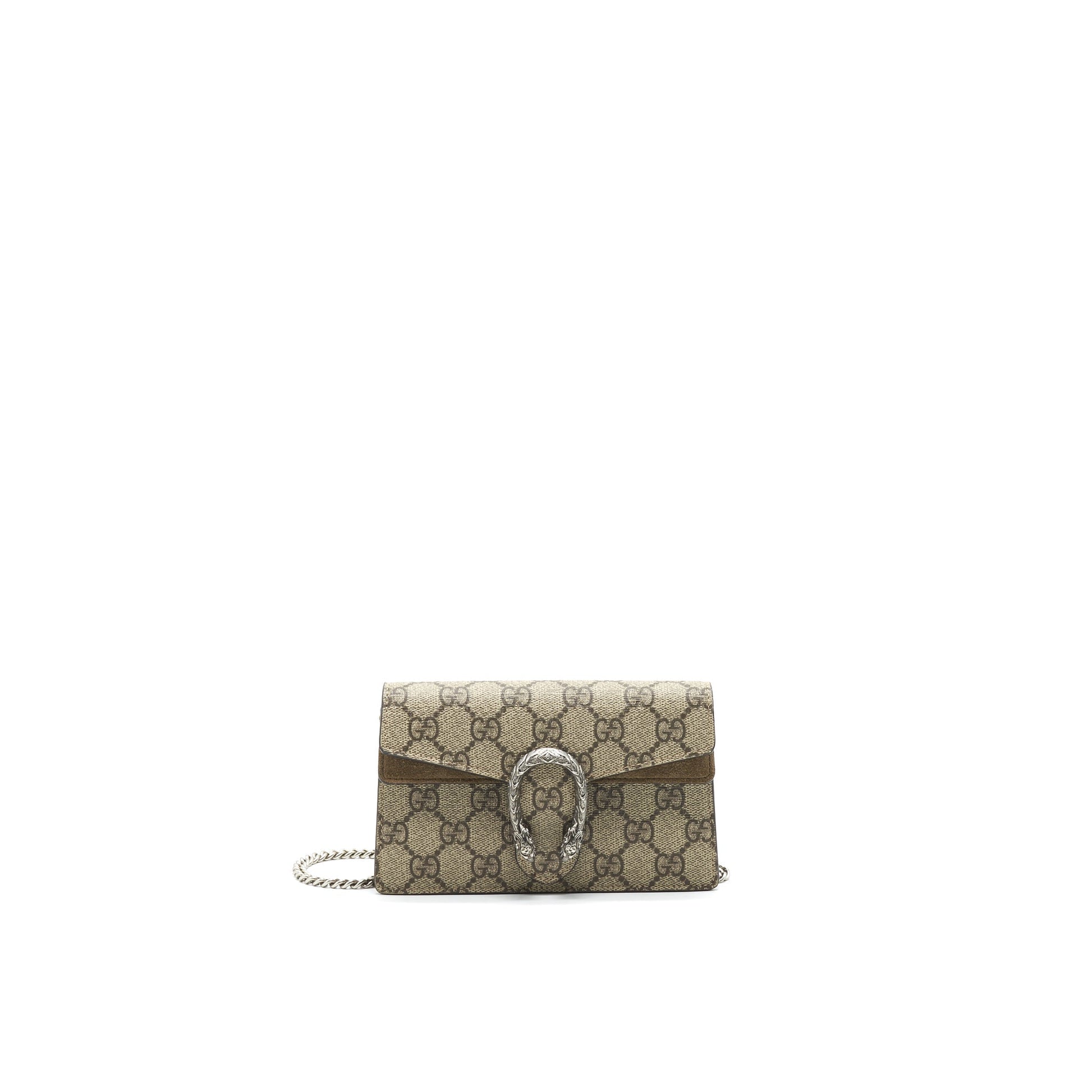 Gucci Dionysus Supreme Super Bag Beige Mini Travel Bag
