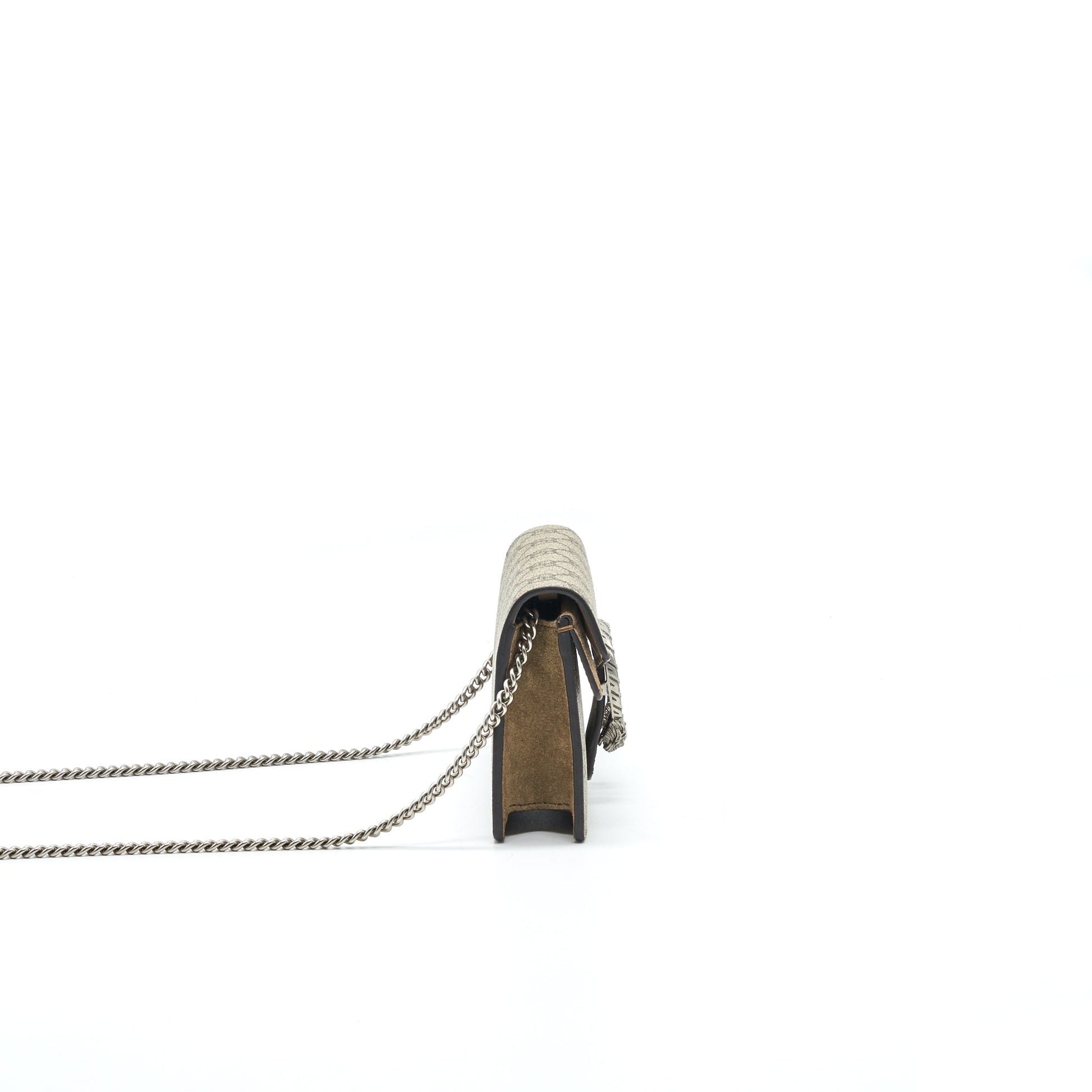 Gucci Dionysus Supreme Super Bag Beige Mini Travel Bag