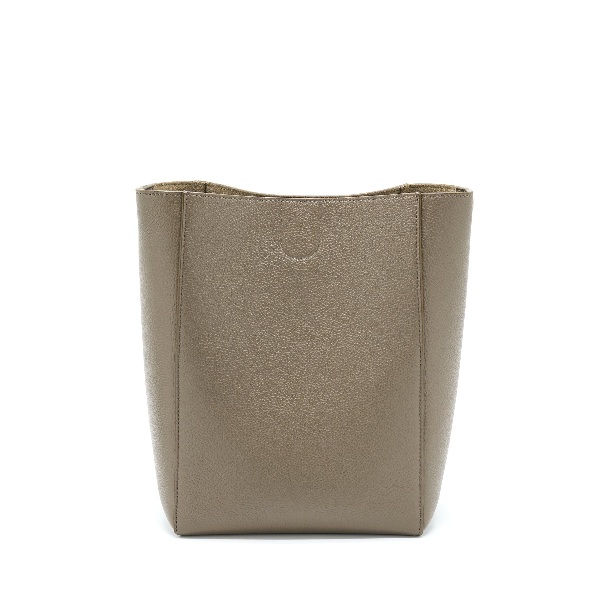 Celine Sangle Purse Light Grey Handbag Small Bucket Bucket Bag