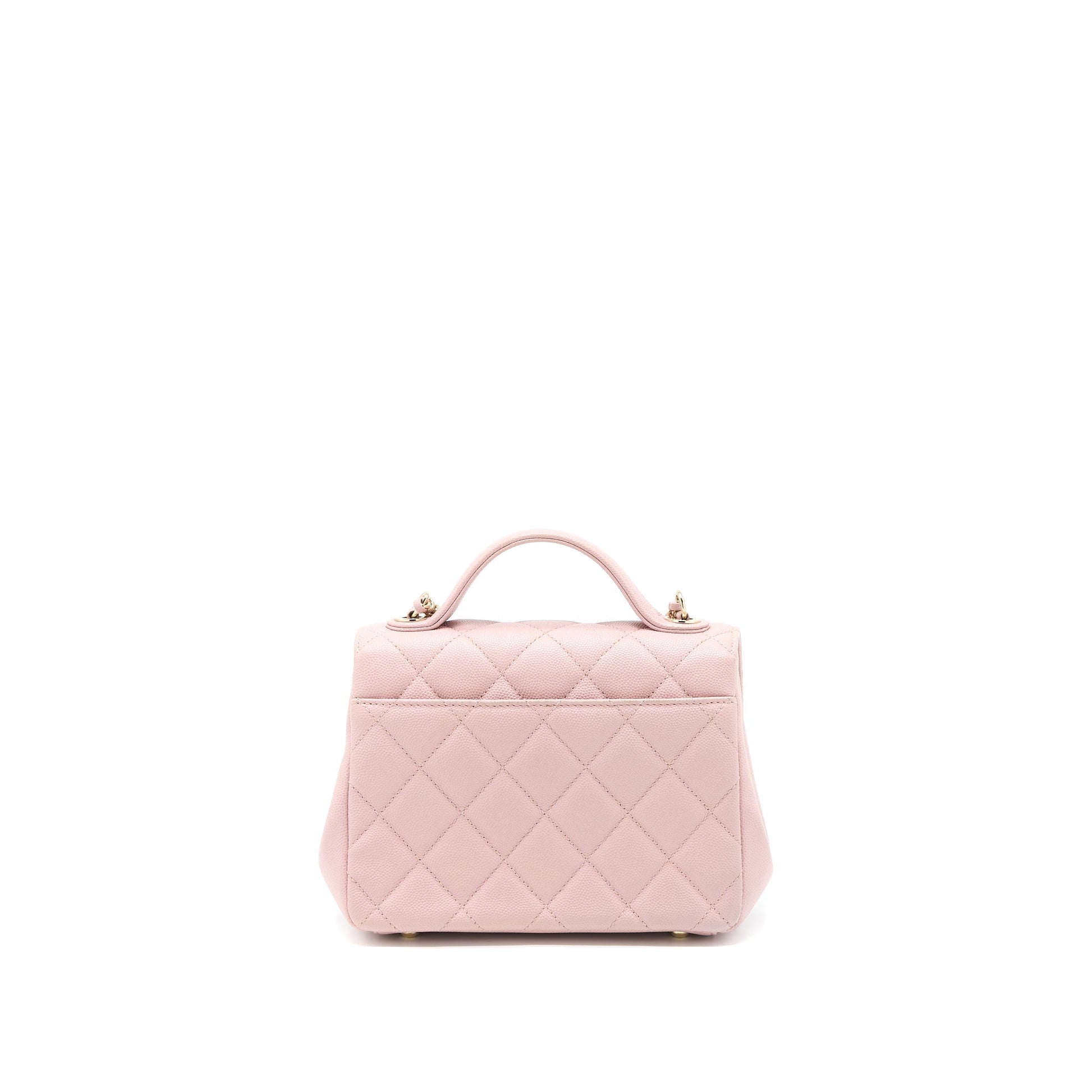 Chanel Business Affinity Caviar Light LGHW Pink Small Handbag