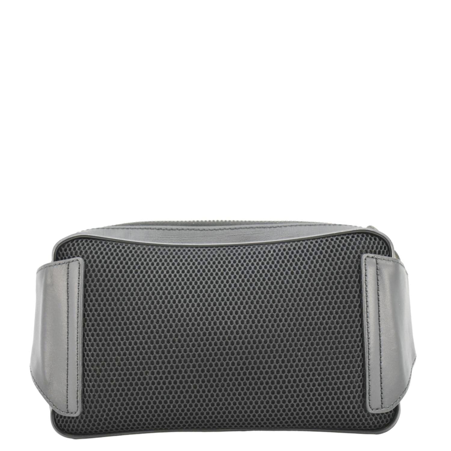 Gucci Supreme Zip Belt Bag Canvas Black Accessory