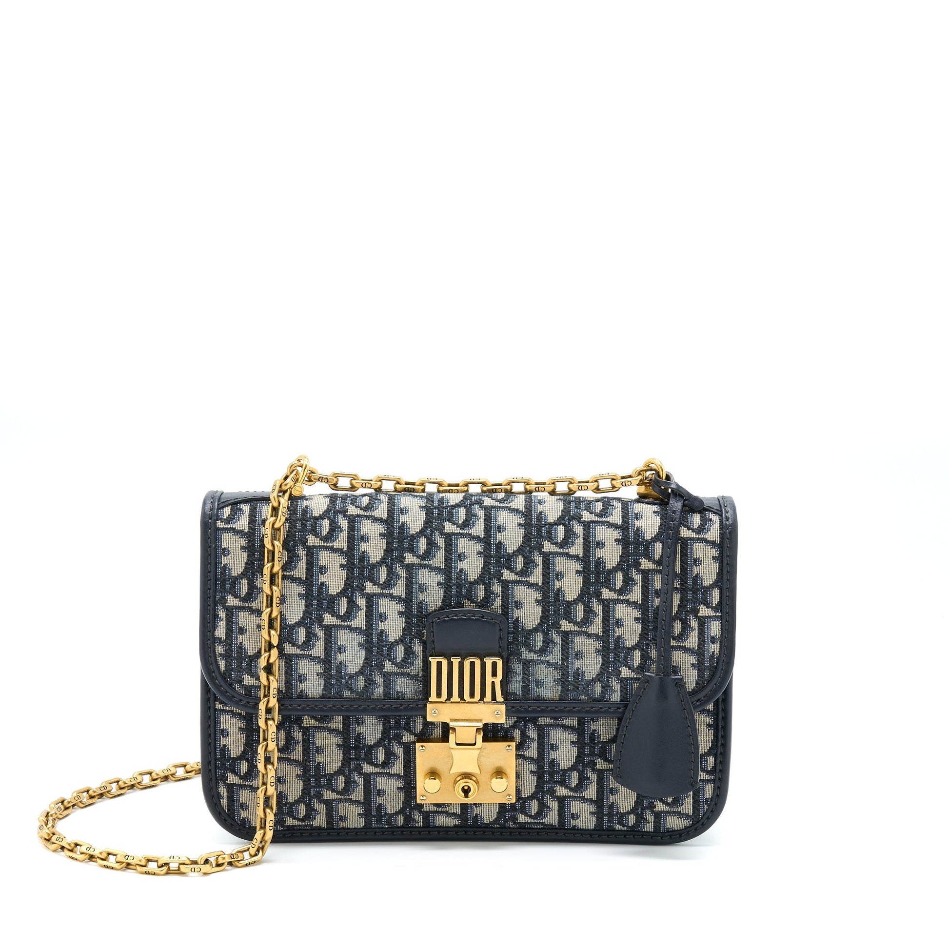 Dior Addict Crossbody Purse Oblique Jacquard Handbag Crossbody Bag