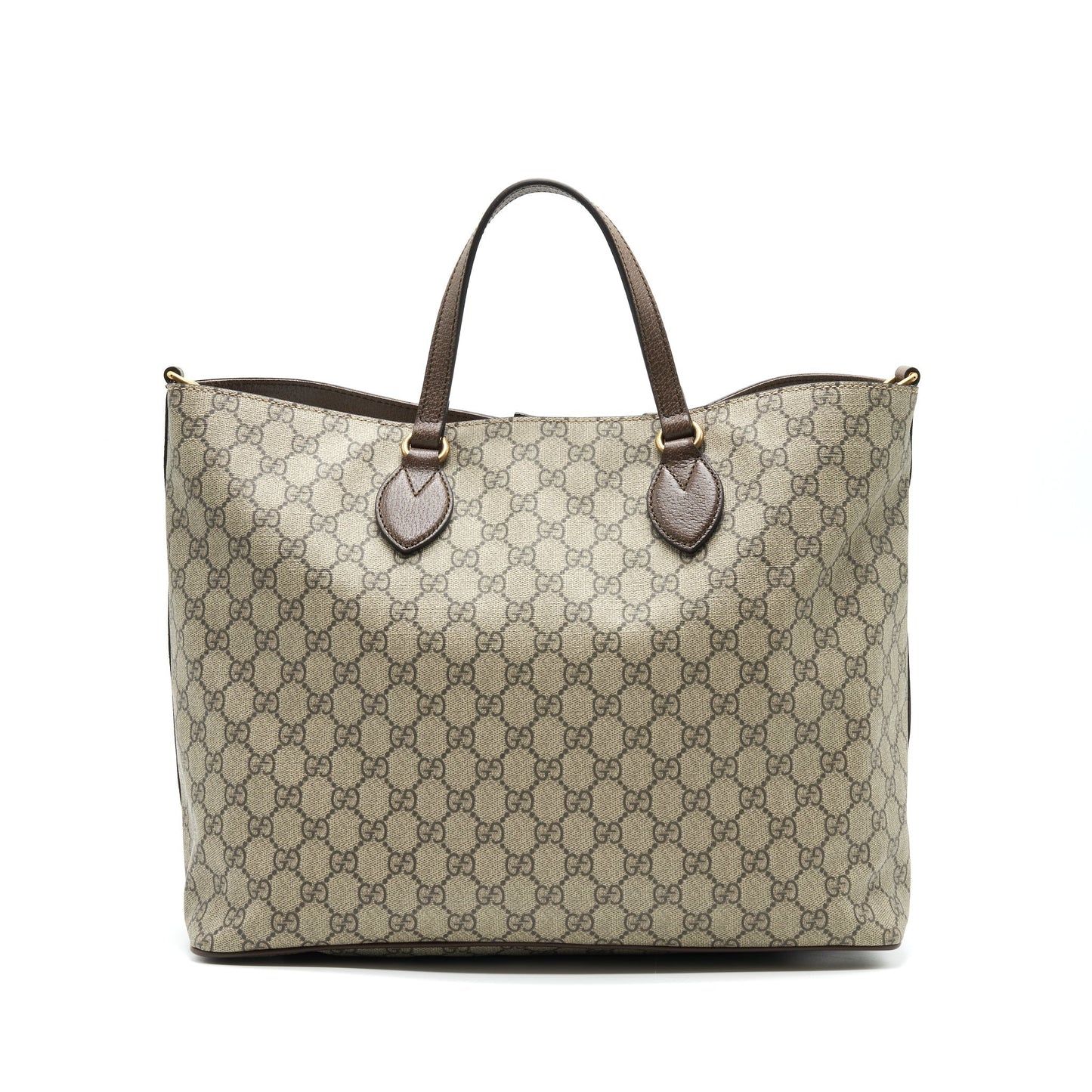 Gucci Supreme Tote Bag With Sticker Canvas
