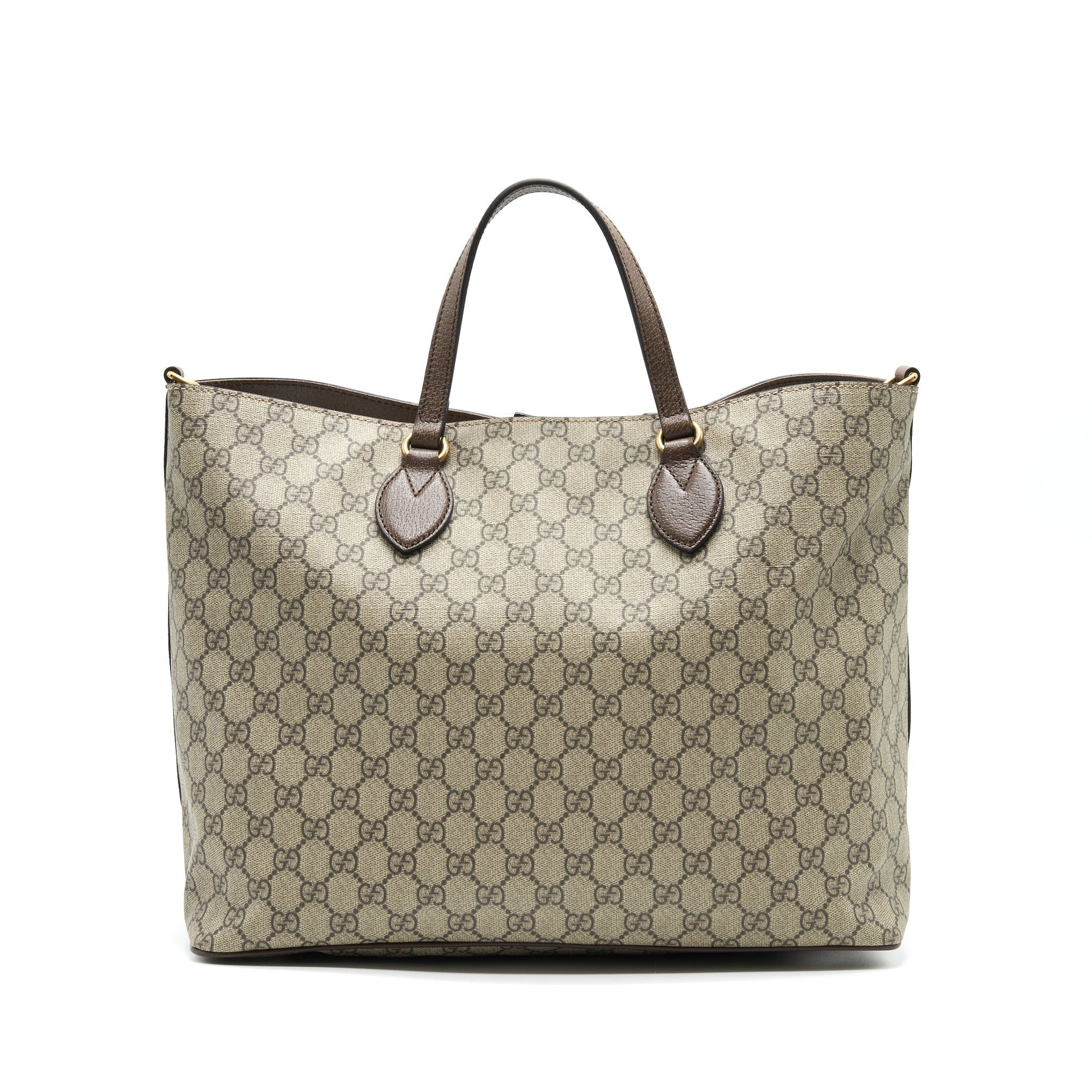 Gucci Supreme Tote Bag With Sticker Canvas