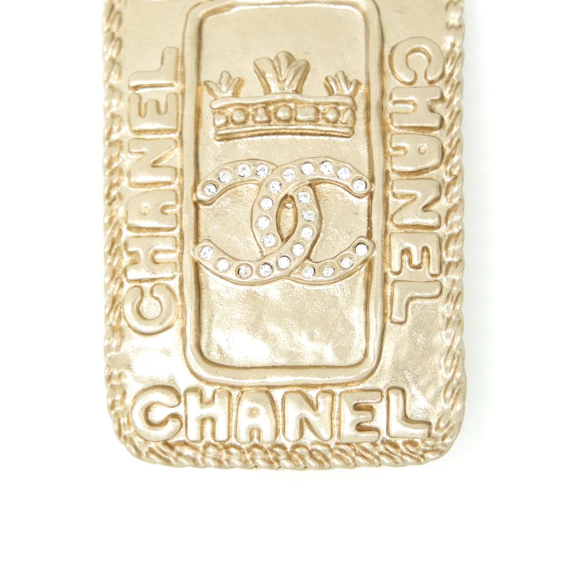 Chanel CC logo crown Handbag