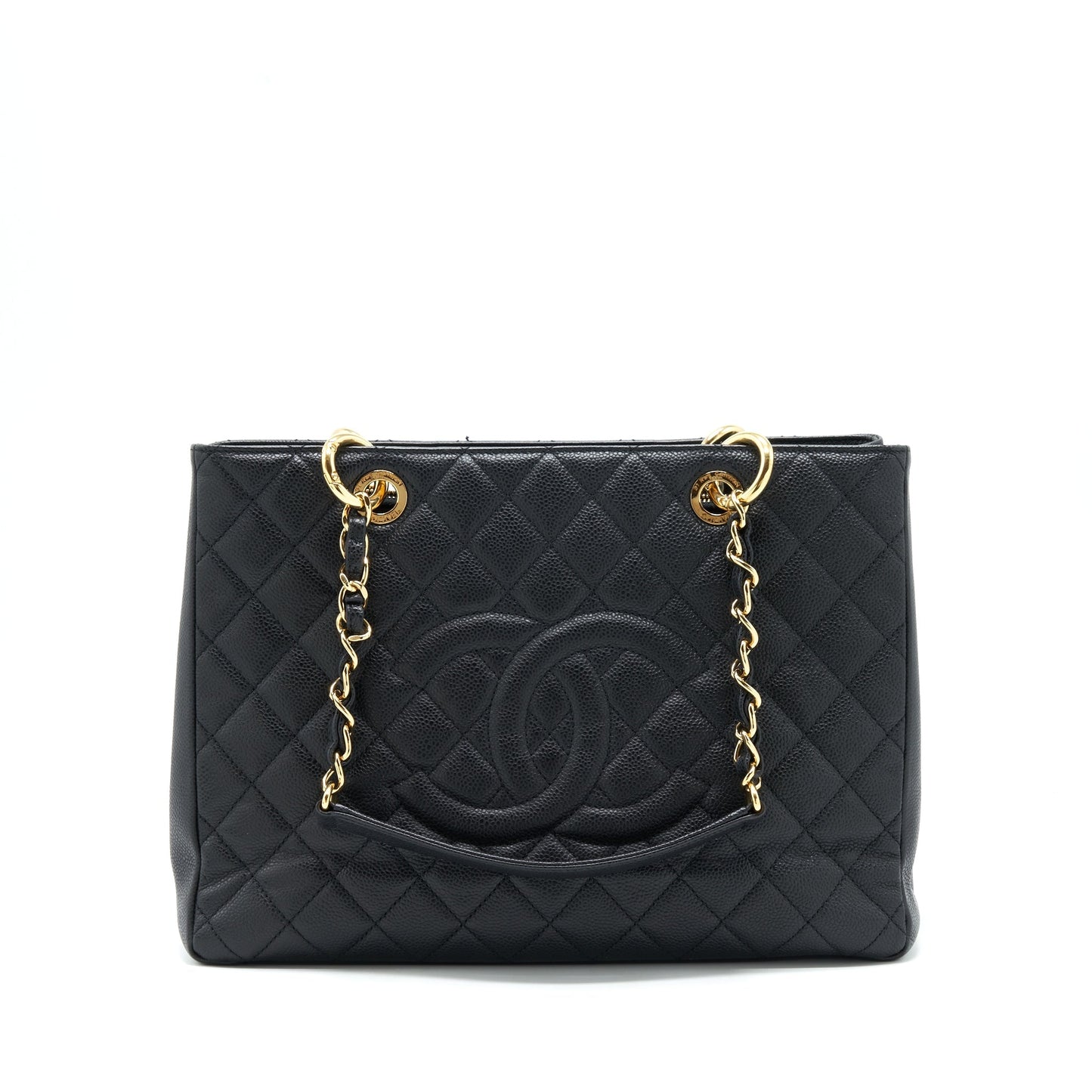 Chanel Grand Shopping Caviar GHW Black Tote Bag Shopping Bag