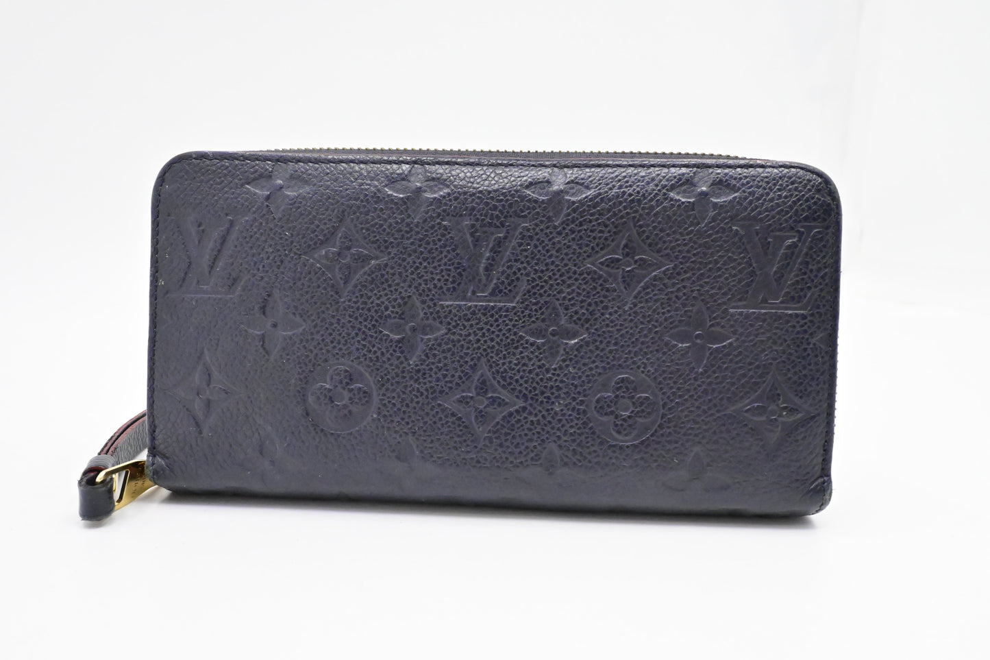 Louis Vuitton Zippy Long Marine Rouge Empreinte Leather Wallet Case Leather 2