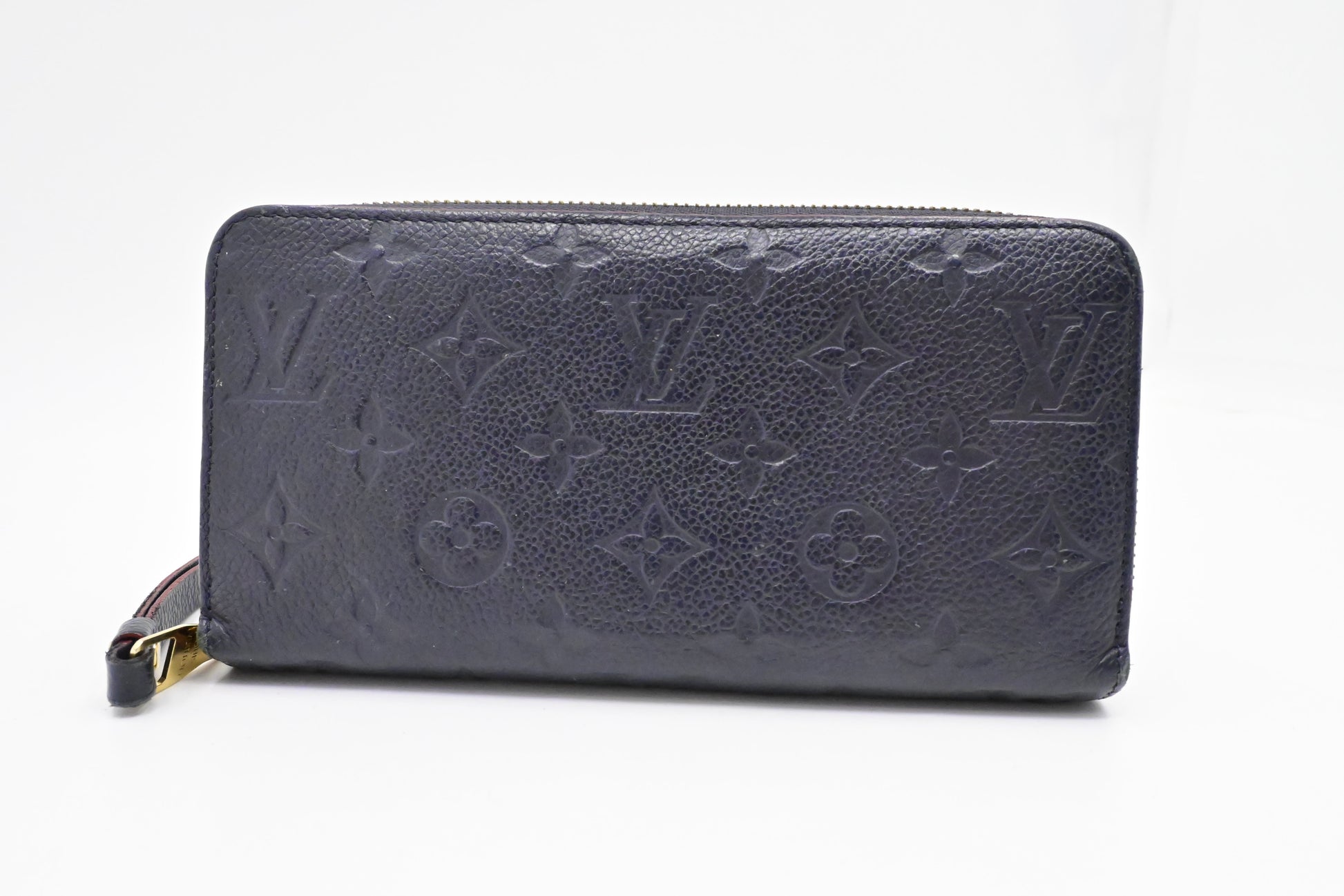 Louis Vuitton Zippy Long Marine Rouge Empreinte Leather Wallet Case Leather 2