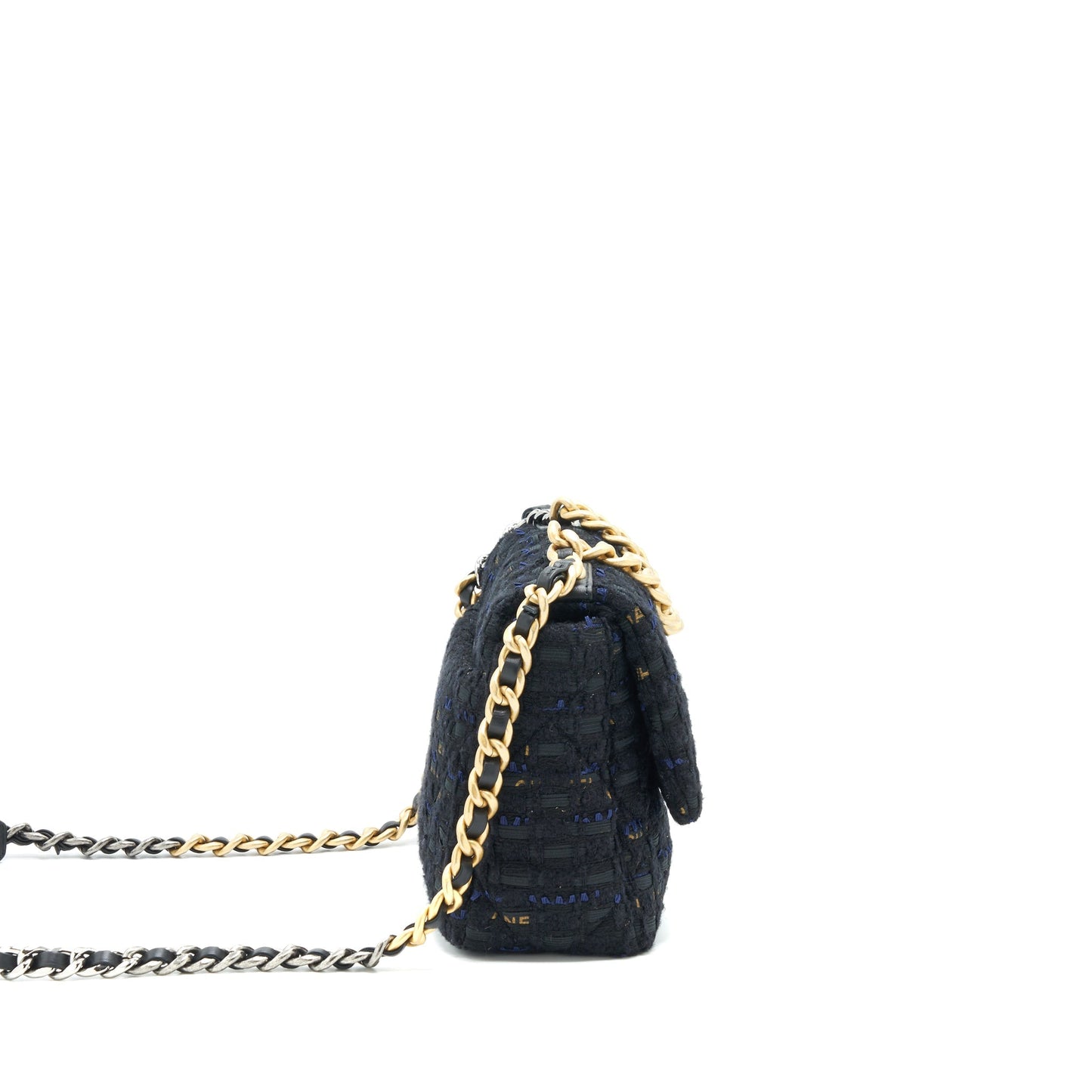 Chanel Tweed 19 Flap Small Shoulder Bag