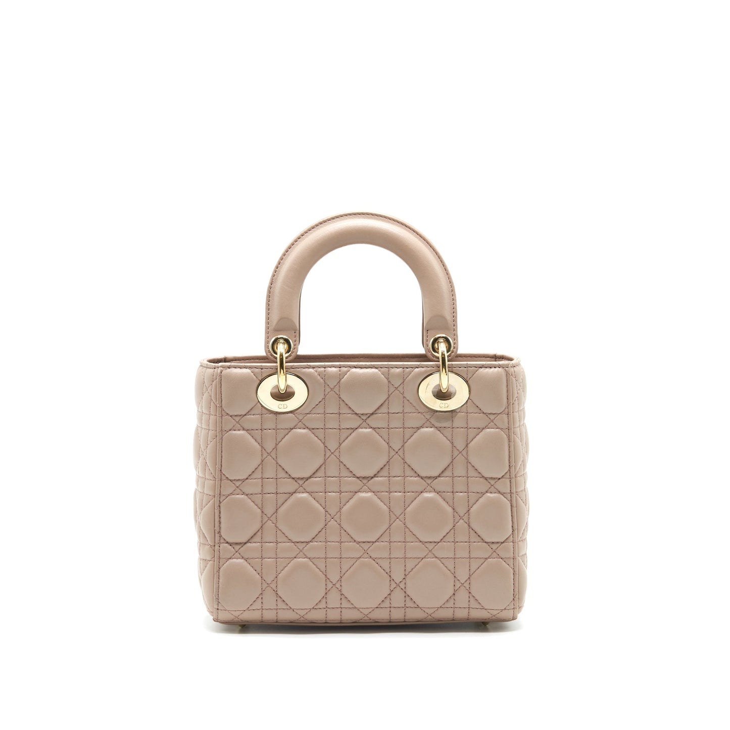 Dior Lady Dark Handbag Beige Small Travel Bag