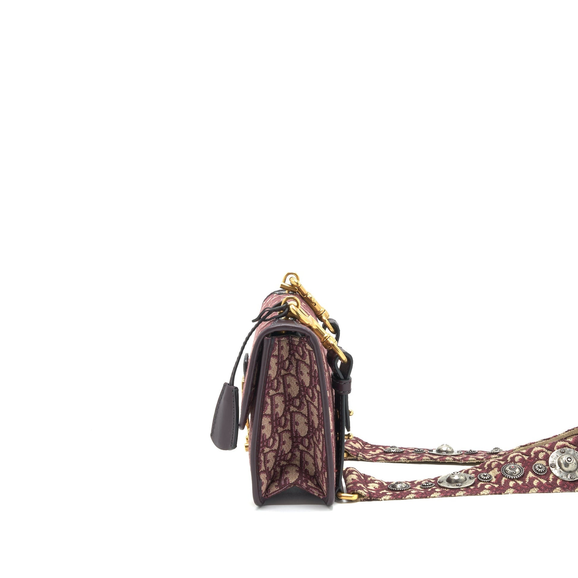 Dior Oblique Addict Purse Handbag Red Travel Bag