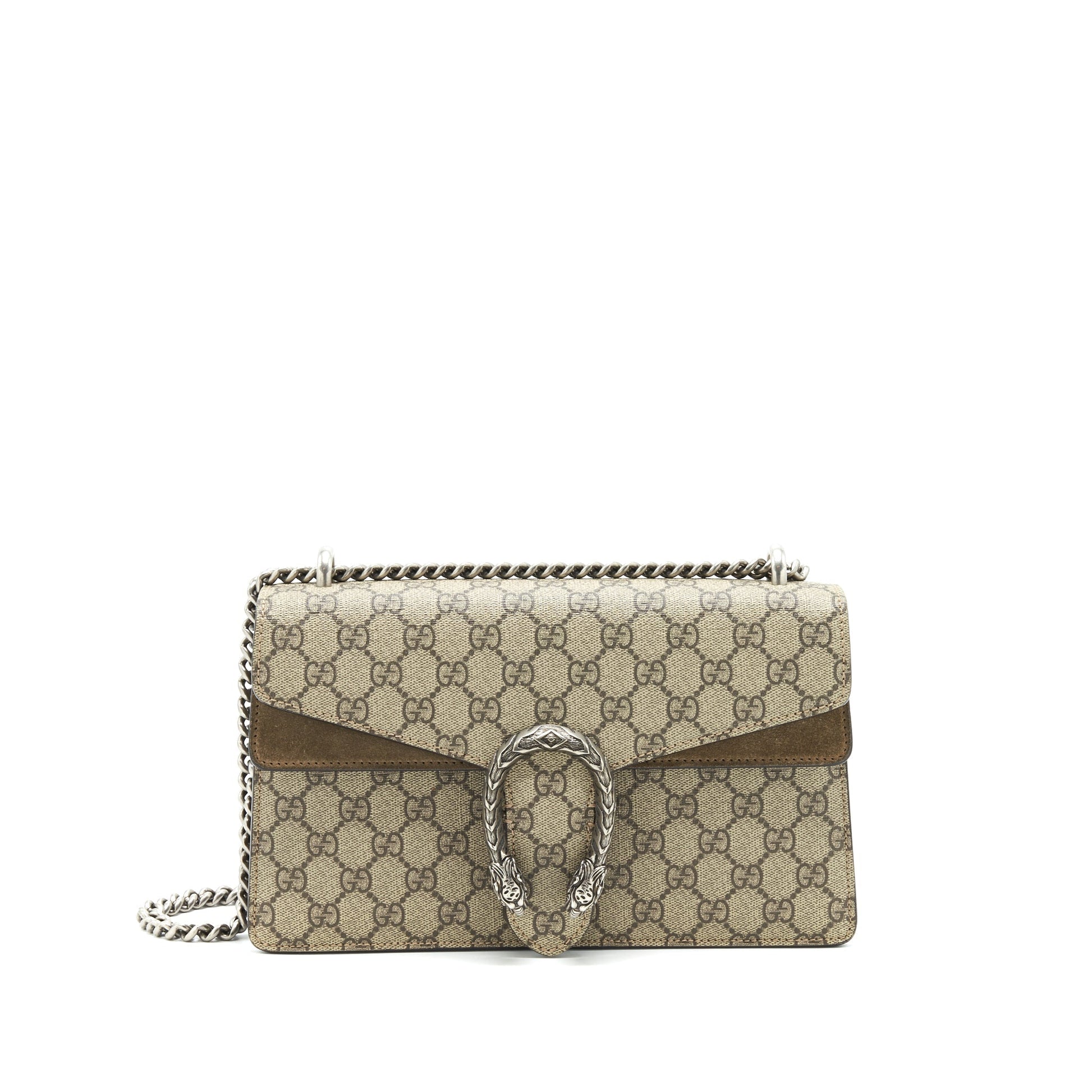 Gucci Dionysus Shoulder Bag Beige Small