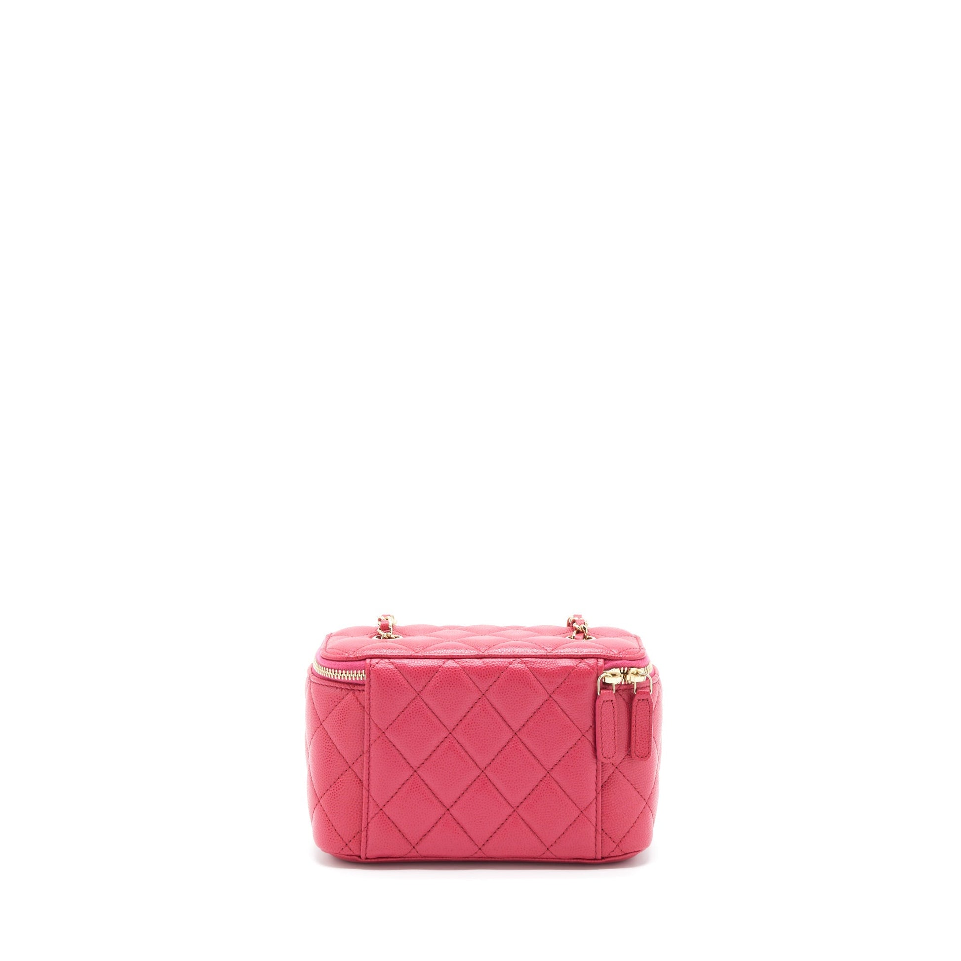 Chanel Long Vanity Caviar LGHW Pink Handbag
