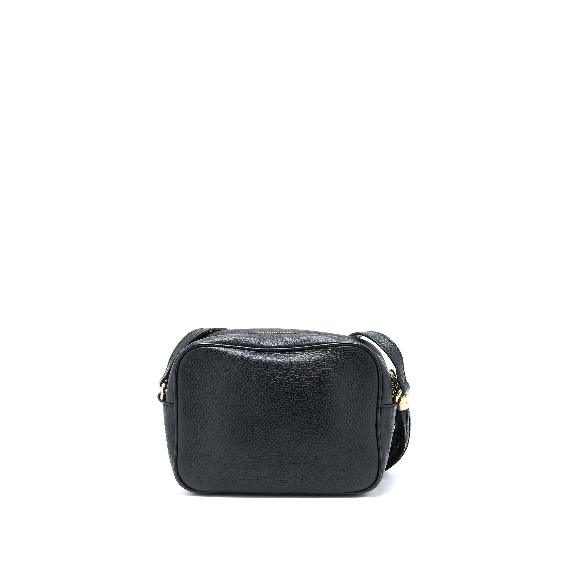 Gucci Soho Disco Camera Bag Calfskin Black Travel Bag
