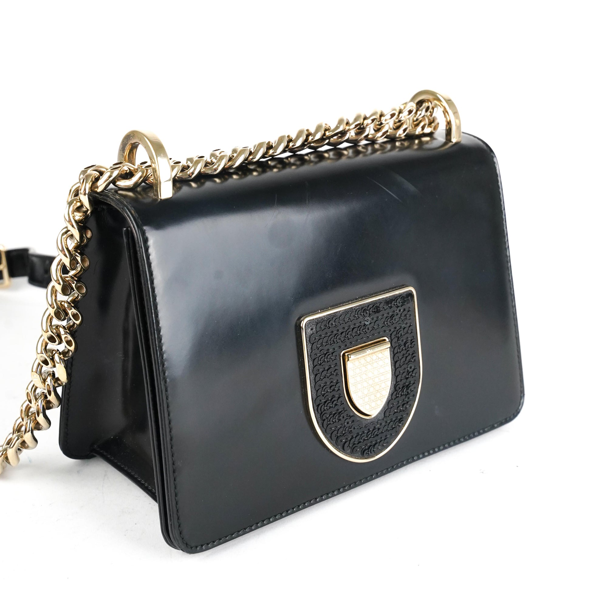 Dior ama Shoulder Bag Black Mini