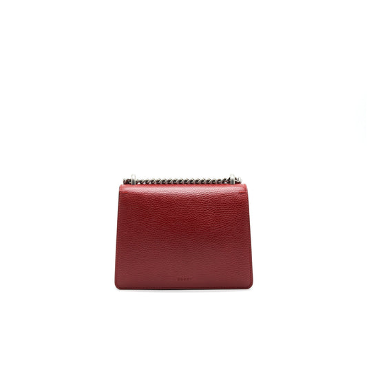 Gucci Gucci Dionysus Mini Leather Bag Red Travel Bag