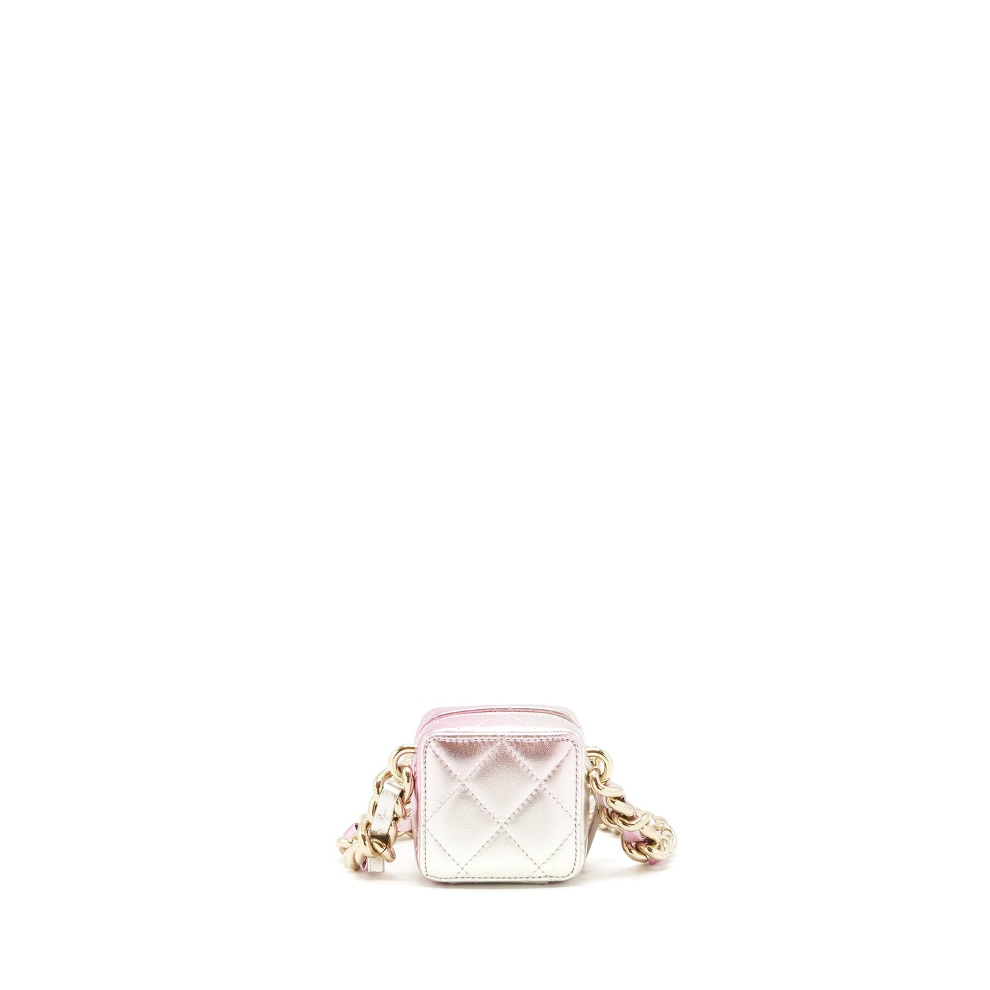 Chanel Vanity Giant Iridescent LGHW Pink Mini Bag