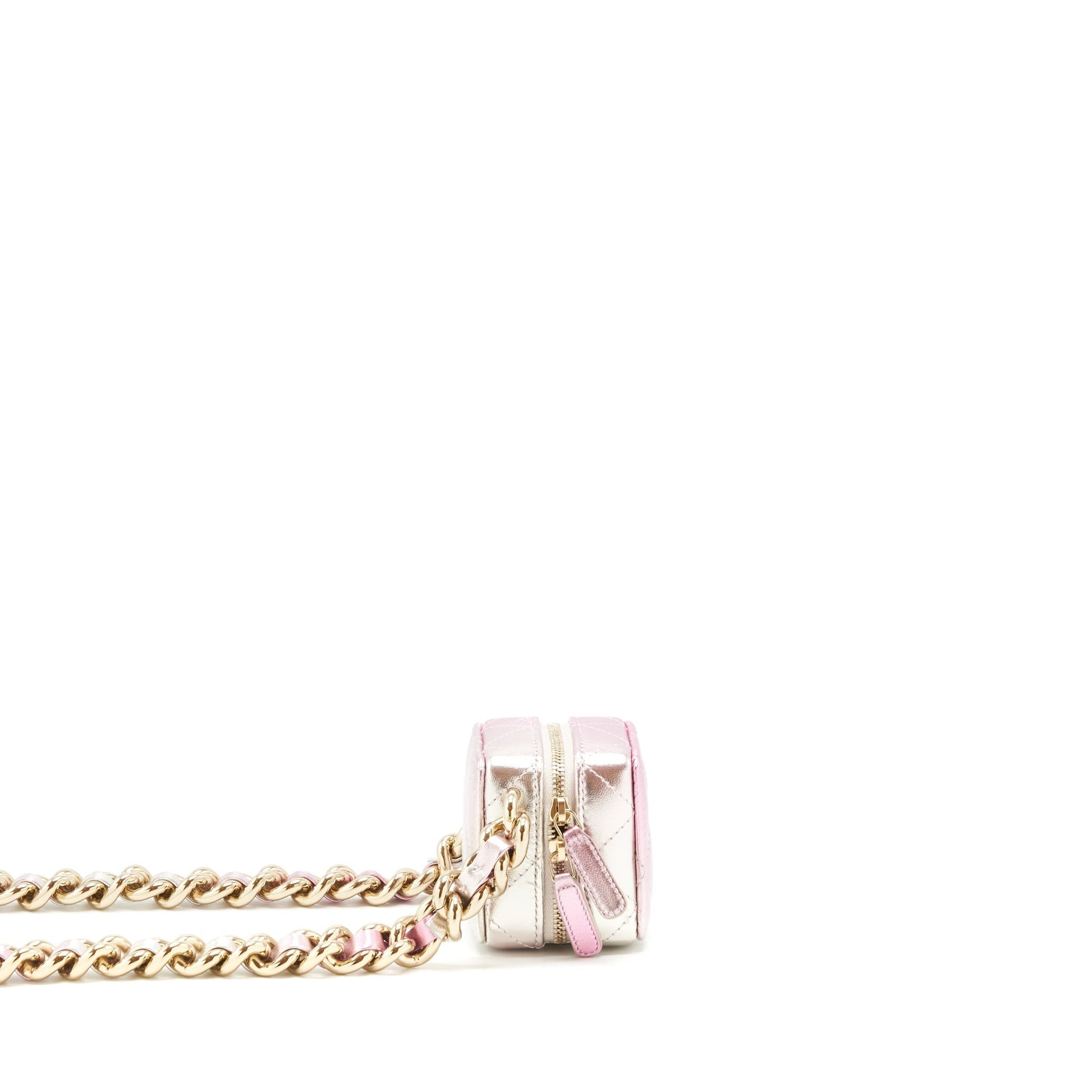 Chanel Vanity Giant Iridescent LGHW Pink Mini Bag