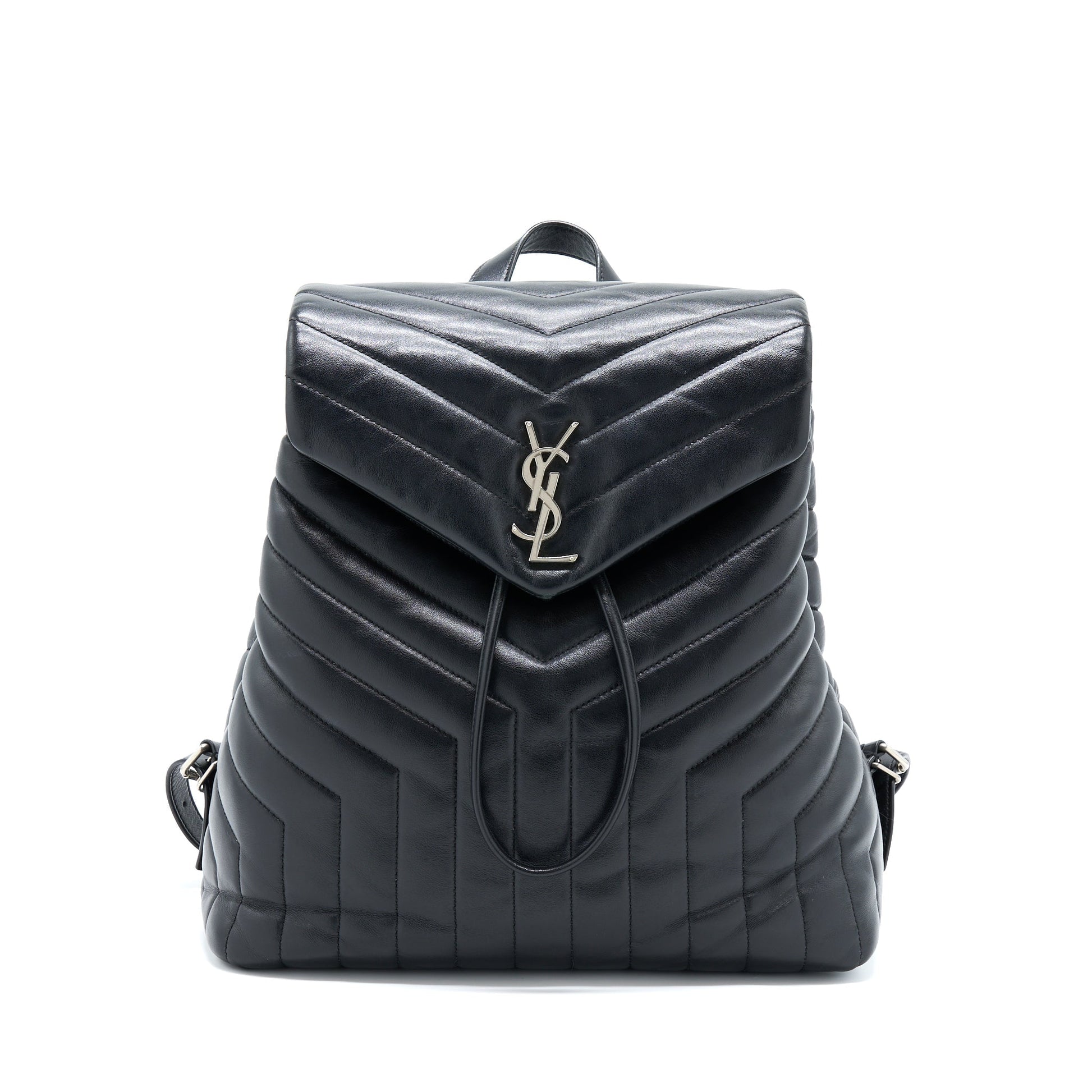 YSL Saint Laurent Lou Lou Backpack Black