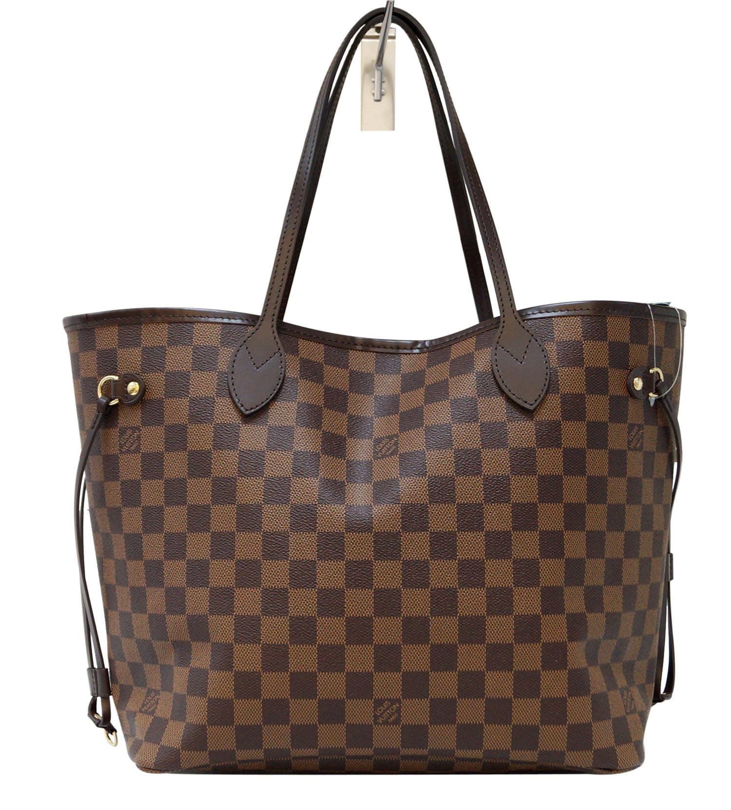 Louis Damier Ebene Rose Neverfull Mm Nm Shoulder Bag