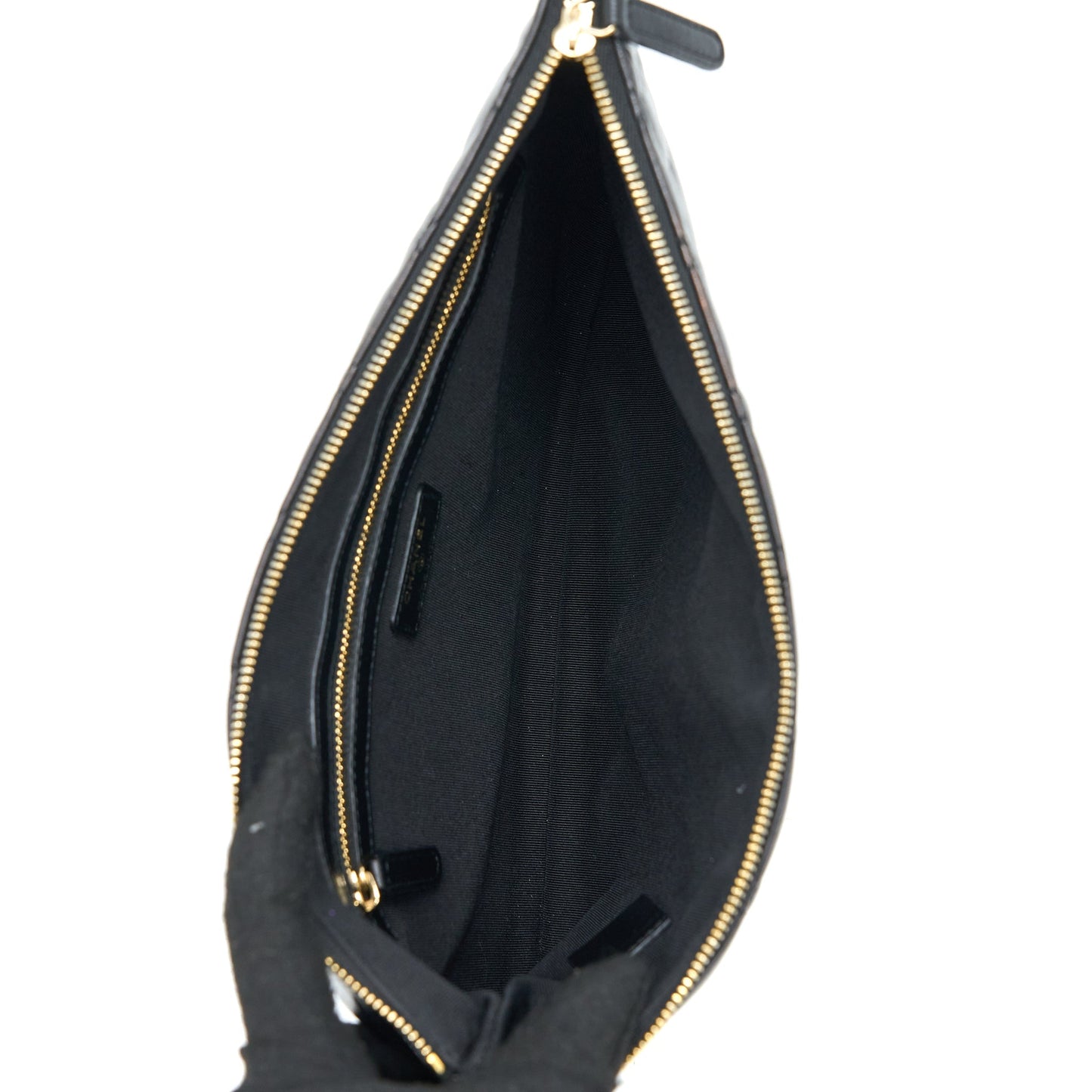 Chanel O- Pearl Aged Calfskin LGHW Black Handbag