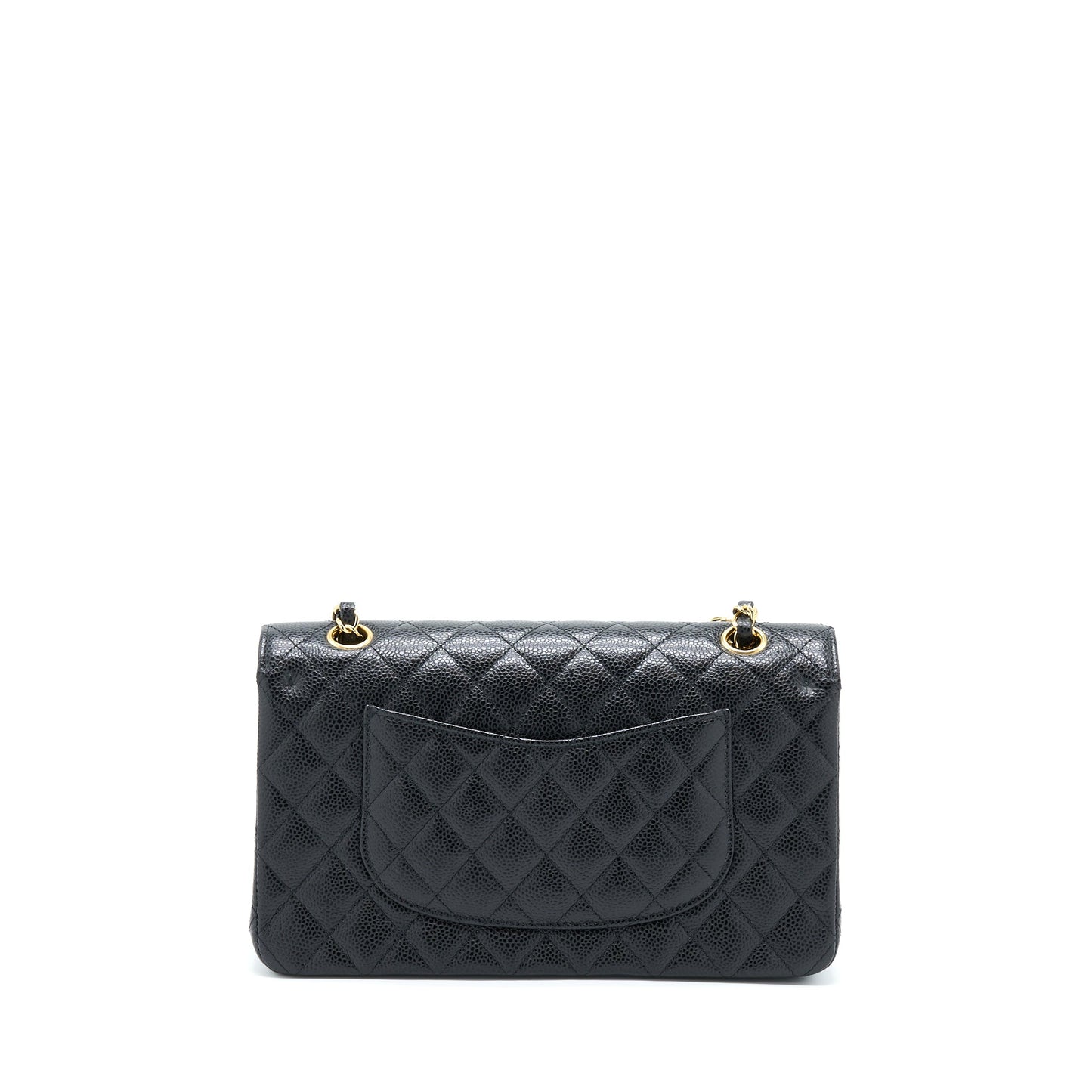 Chanel Classic Flap Caviar GHW Black Shoulder Bag Ghw 3