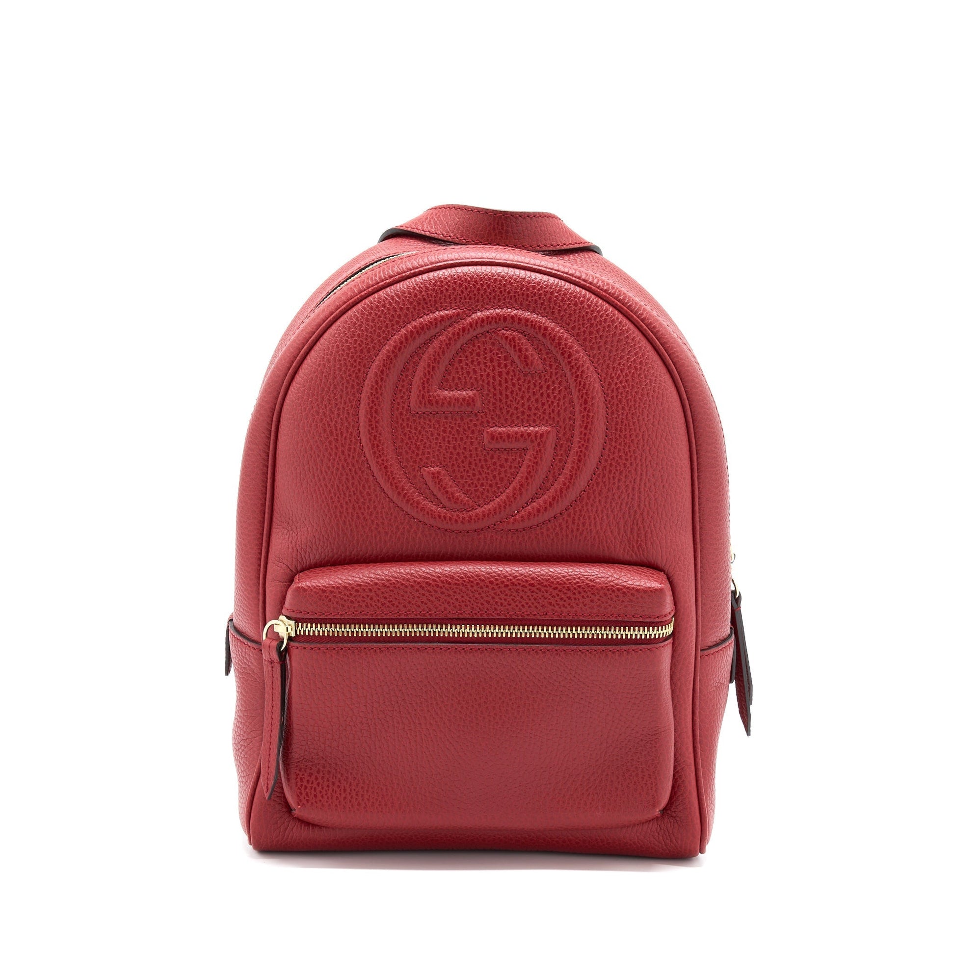 Gucci Soho Backpack Red Chain