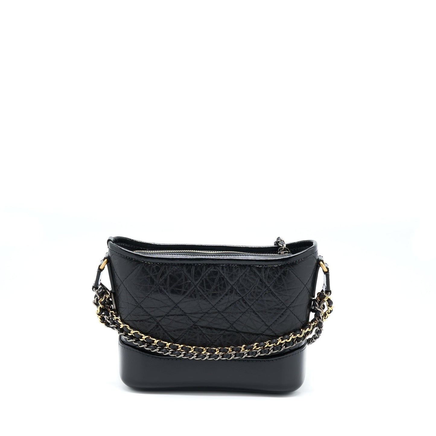 Chanel Gabrielle Hobo Hardware Microchip Multicolour Black Small Shoulder Bag