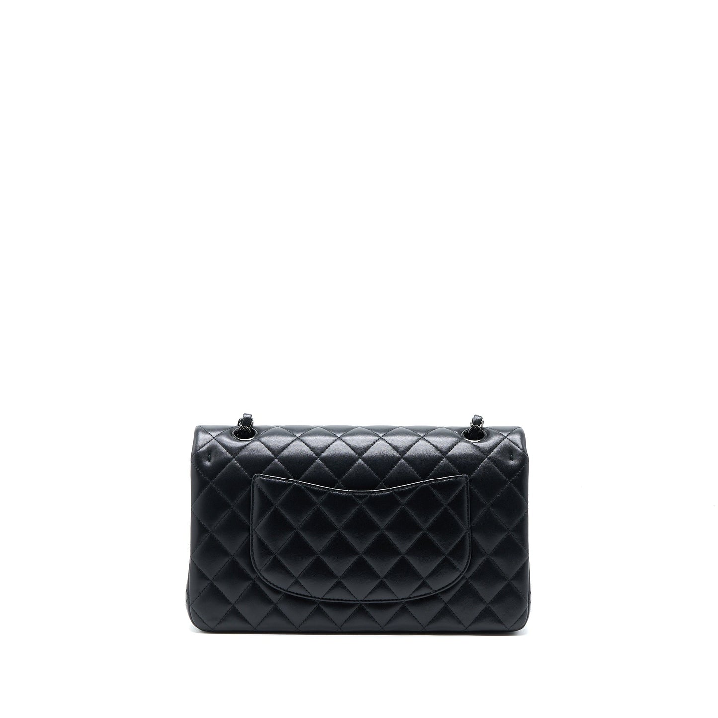 Chanel Classic Double Flap Lambskin So Hardware Black Shoulder Bag