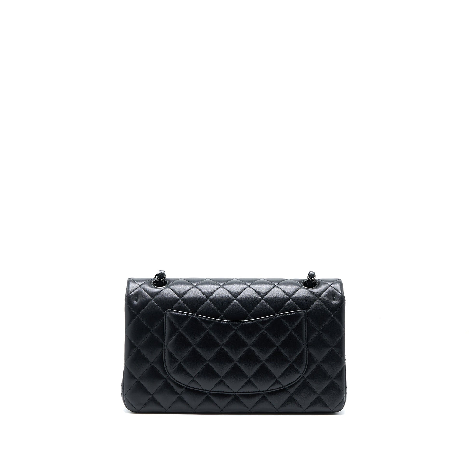 Chanel Classic Double Flap Lambskin So Hardware Black Shoulder Bag