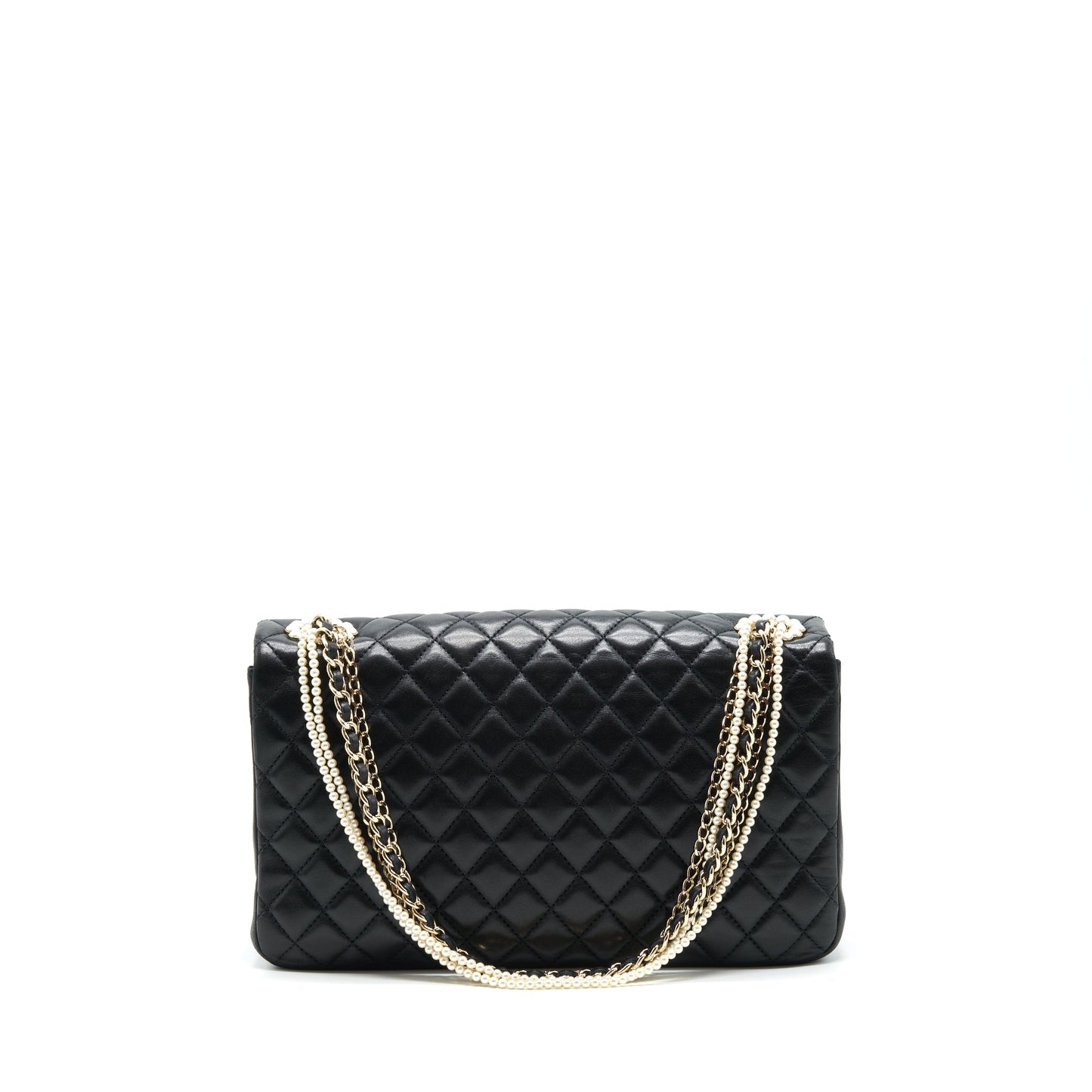 Chanel Westminster Pearl Lambskin SHW Black Shoulder Bag