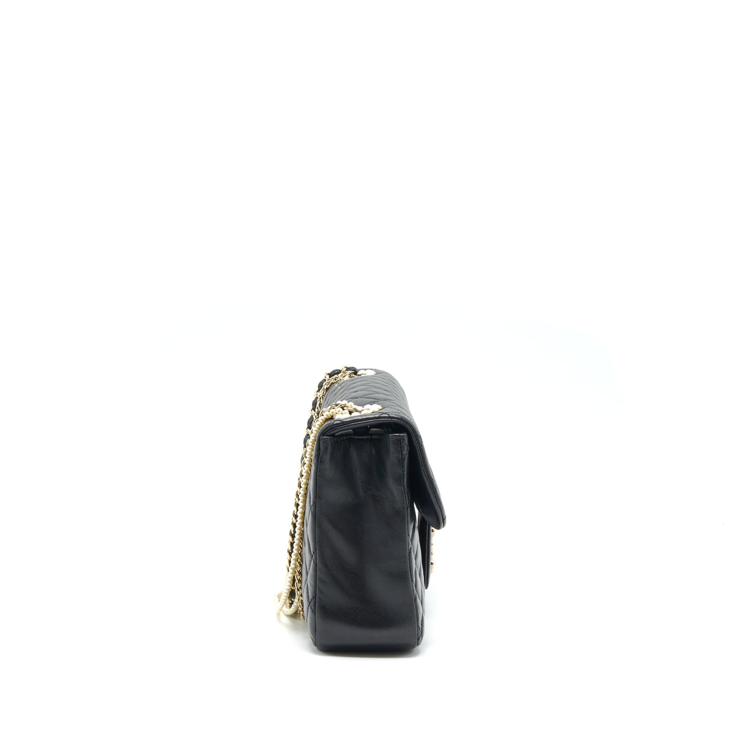 Chanel Westminster Pearl Lambskin SHW Black Shoulder Bag