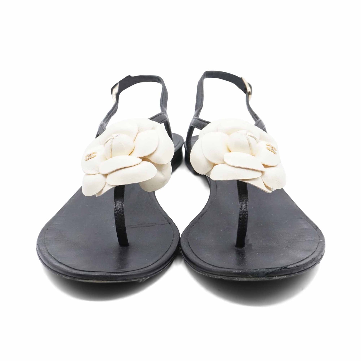 Chanel 'camellia' Sandals Women's 36.5