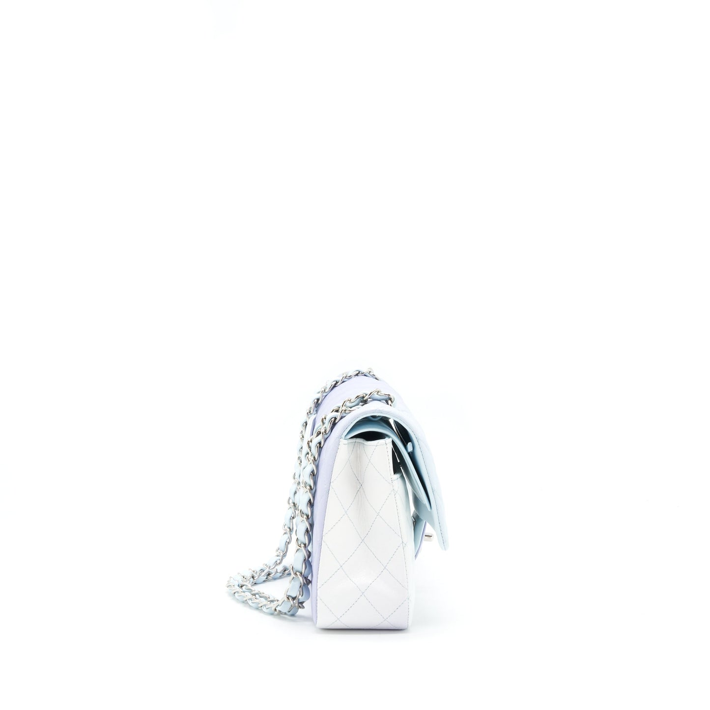 Chanel 21K Classic Double Flap Lambskin Ombre Shoulder Bag