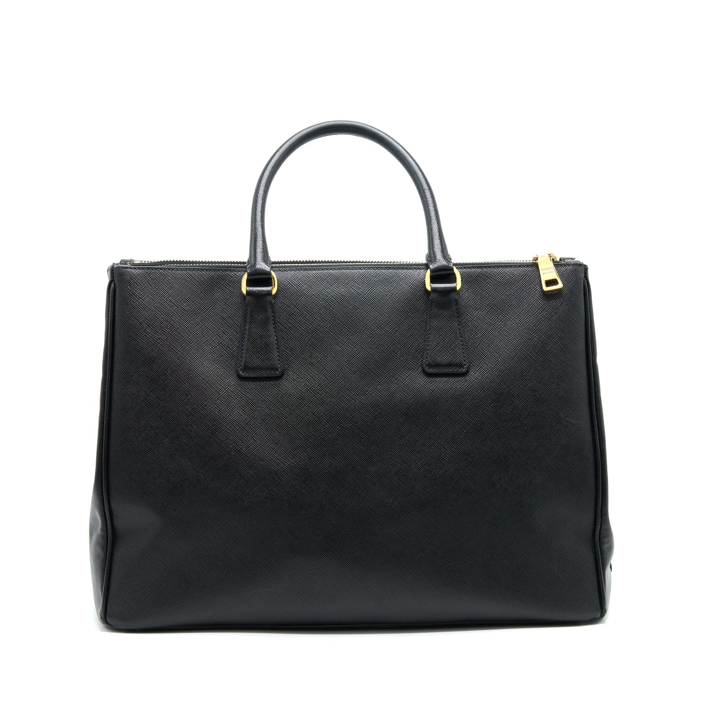 Prada Saffiano Tote In Handbag Black Large Tote Bag