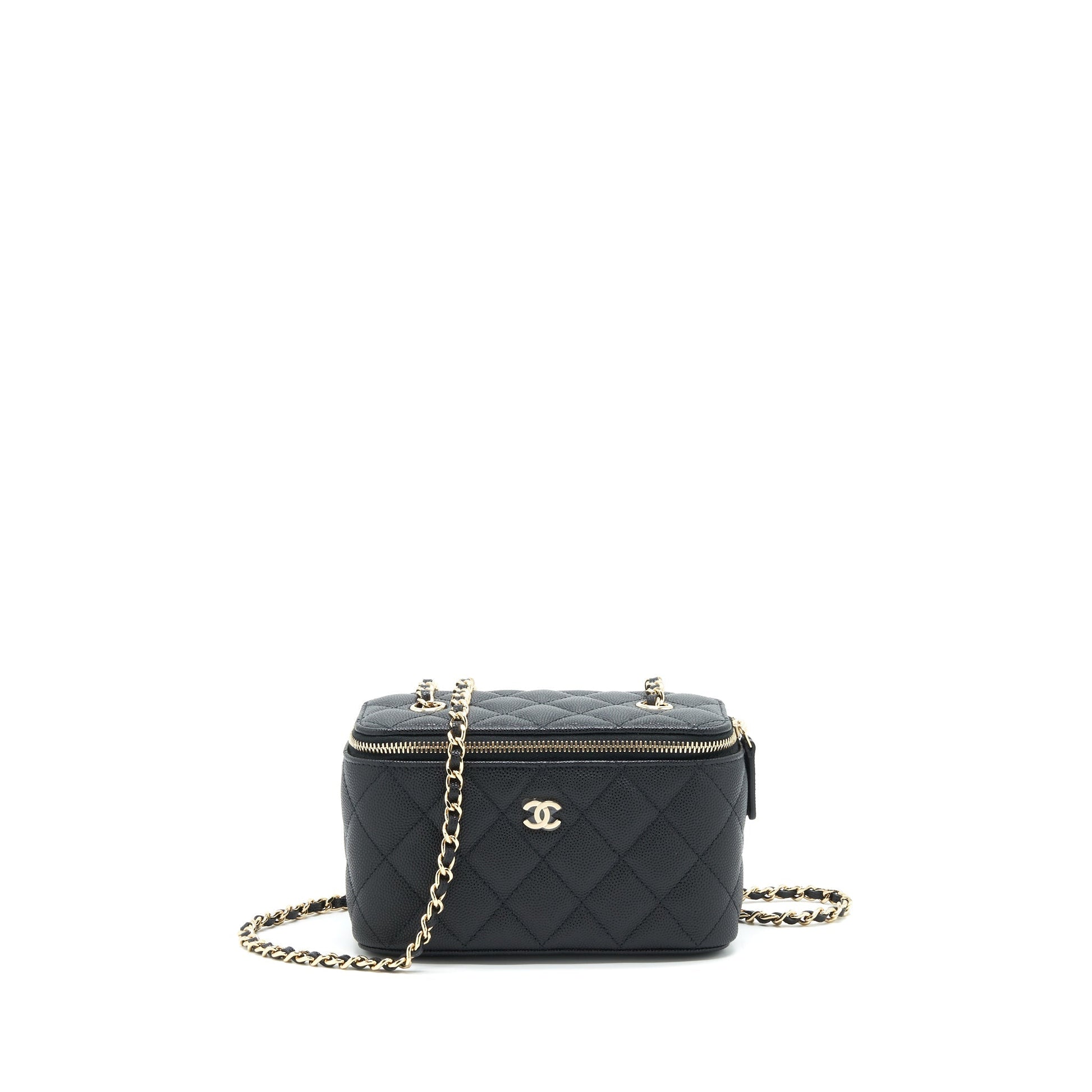Chanel 22C Long vanity Caviar LGHW Black Handbag Lghw 1