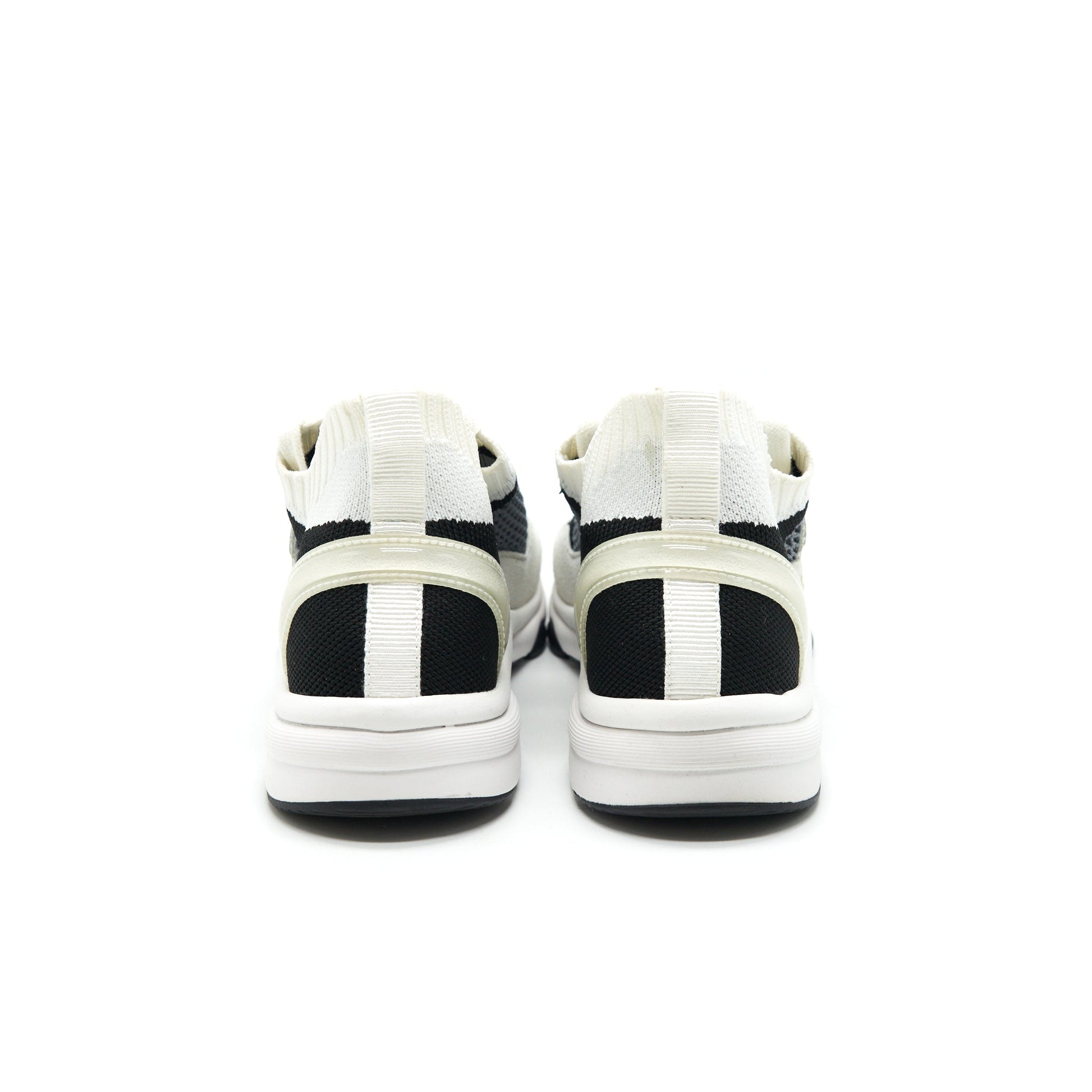 CHANEL CC LOGO SNEAKER WHITE/GREY/BLACK