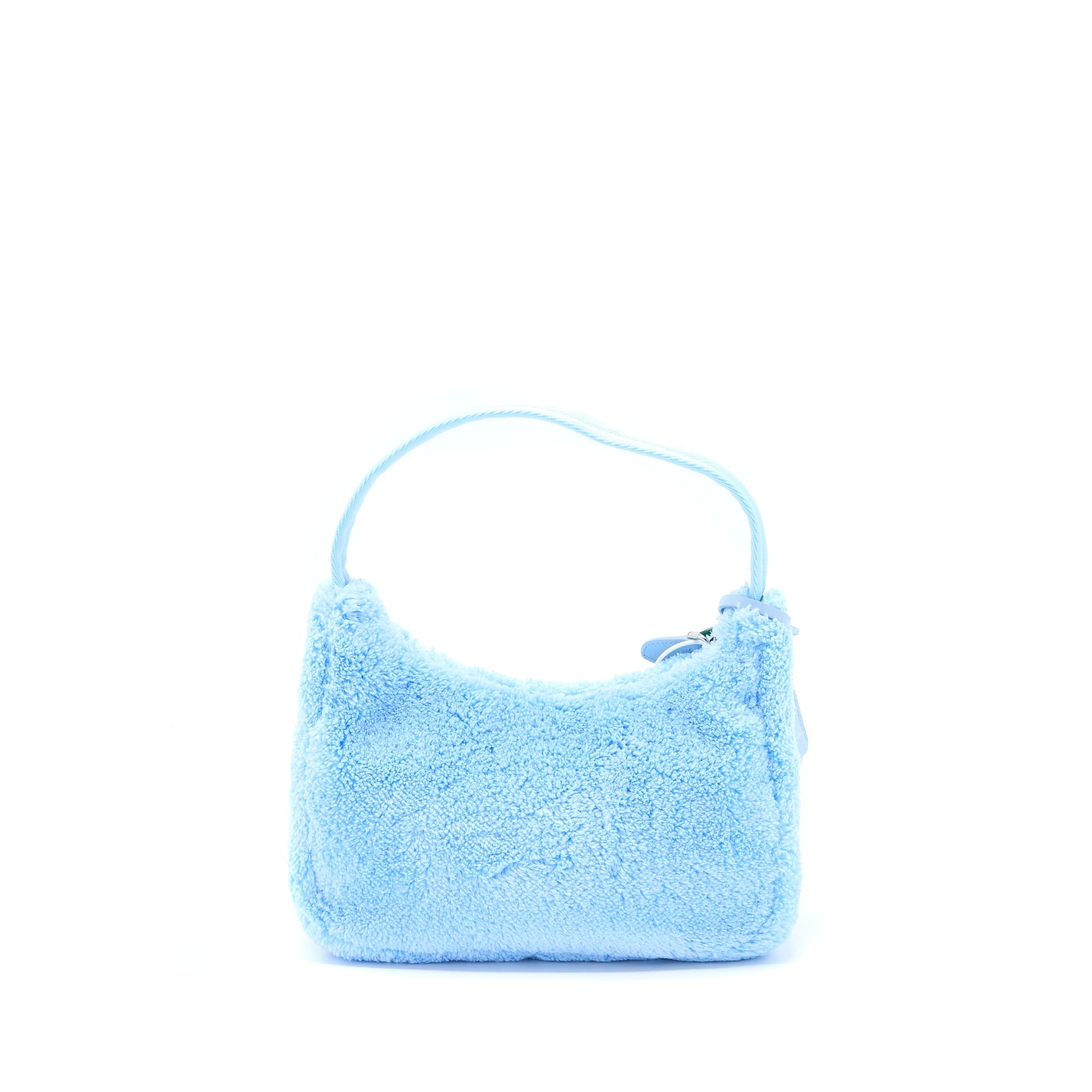 Prada Re Edition Terry Purse Handbag Blue Mini Travel Bag