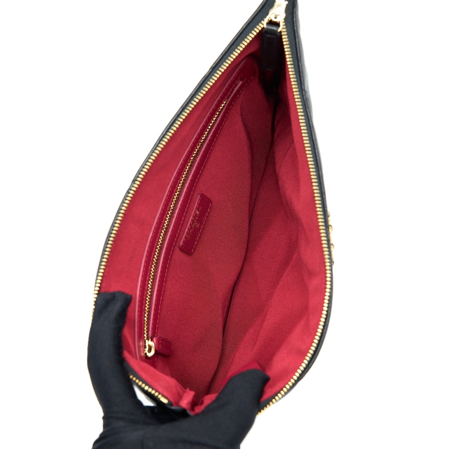 Chanel 19 Lambskin GHW Multicolour Black Clutch Bag