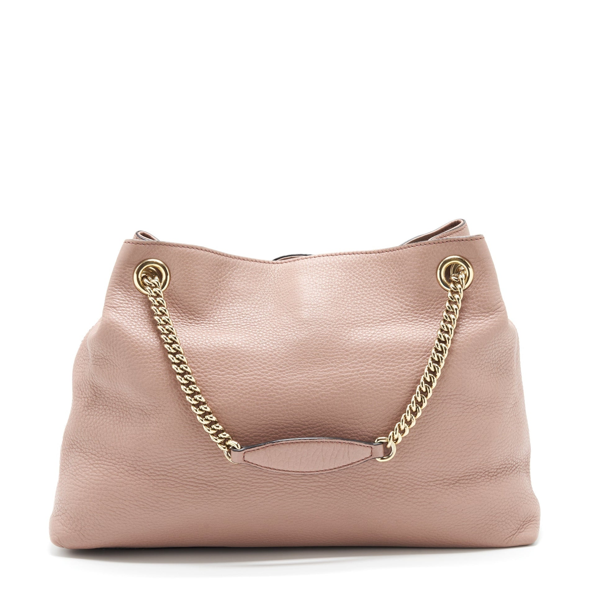 Gucci Soho Shoulder Bag Light Pink Chain